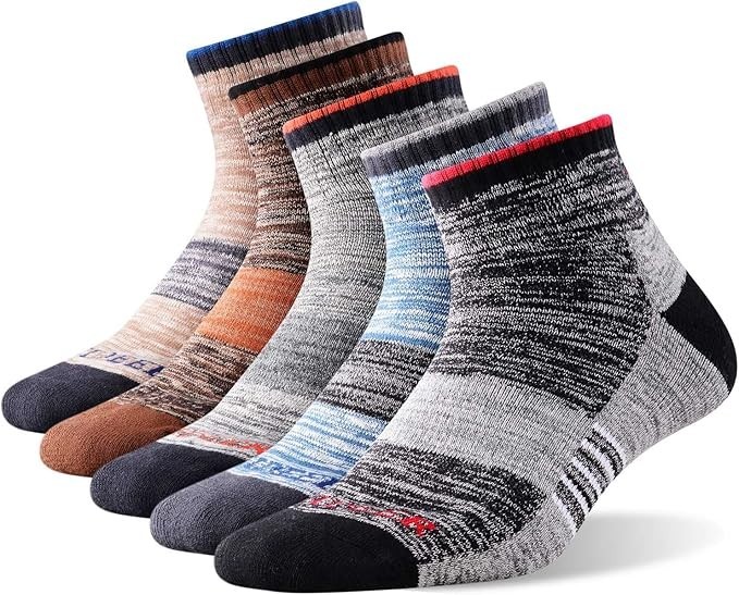 Men’s Hiking 10-13, Black/Gray/Light Khaki/Coffee/Blue – Ankle