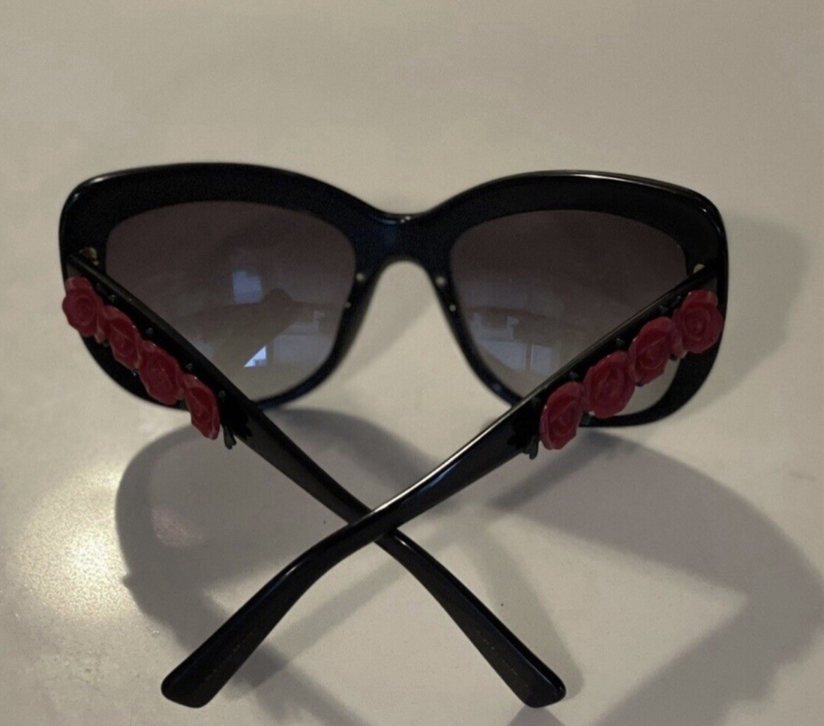 Dolce & Gabbana DG4252 Oversized Butterfly Black/Gray Gradient UV400 Rose