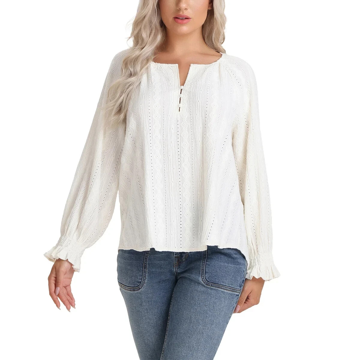 Frye Ladies’ Textured Blouse(1784602)