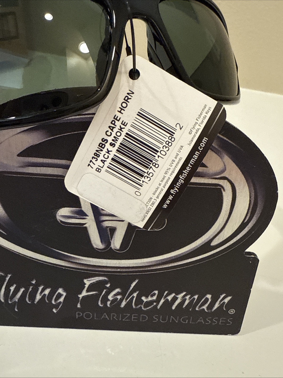 Flying Fisherman Polarized Sunglasses Cape Horn Black Smoke