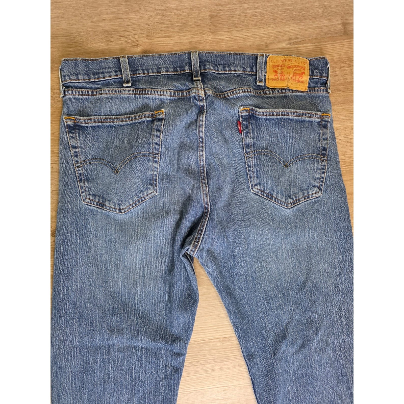 Levi’s 541 Athletic Fit Jeans Men’s 38×32 Light Wash Tapered Denim Pants