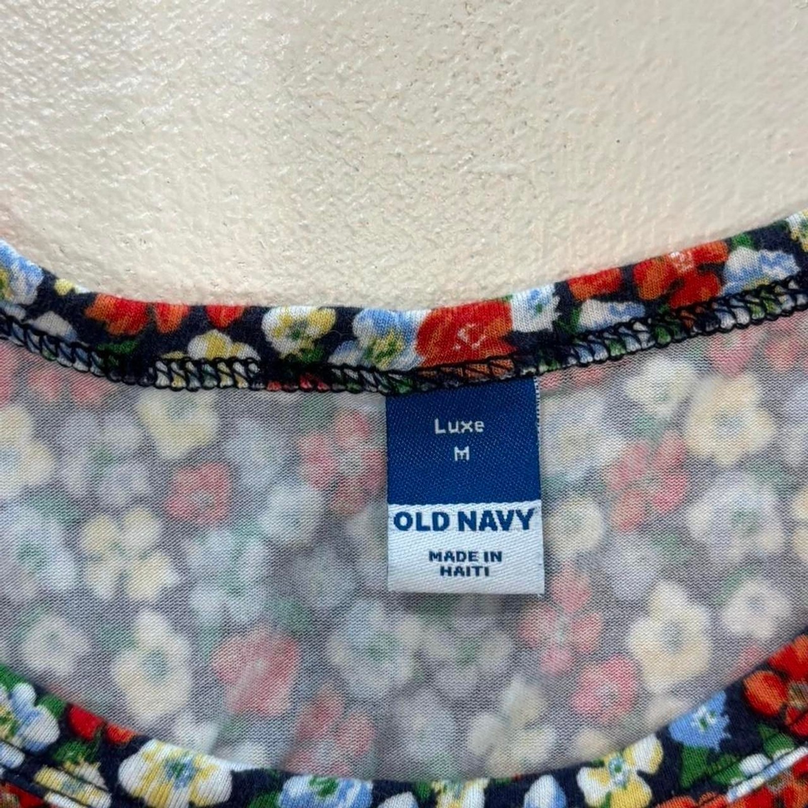 Floral Flowy Tank Top Luxe M Old Navy