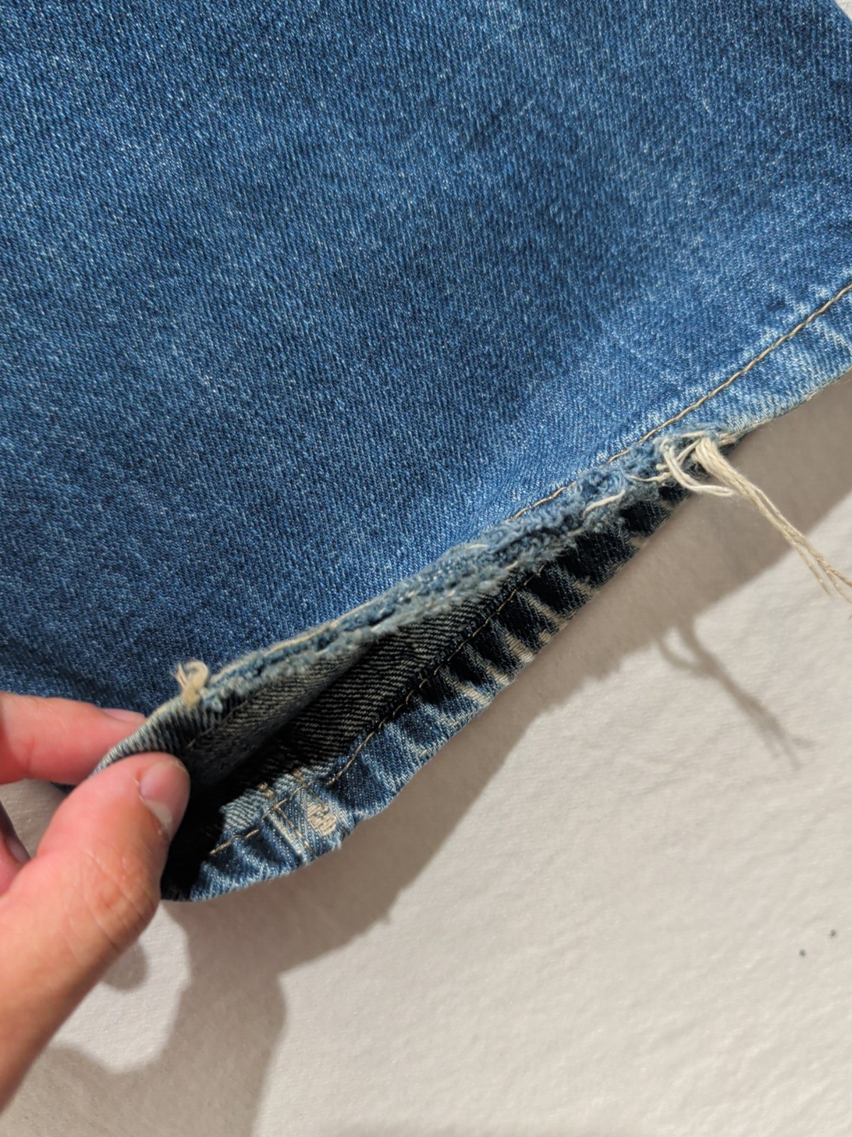 Levis 527 Low Boot Cut Mens 30×30 Blue Jeans