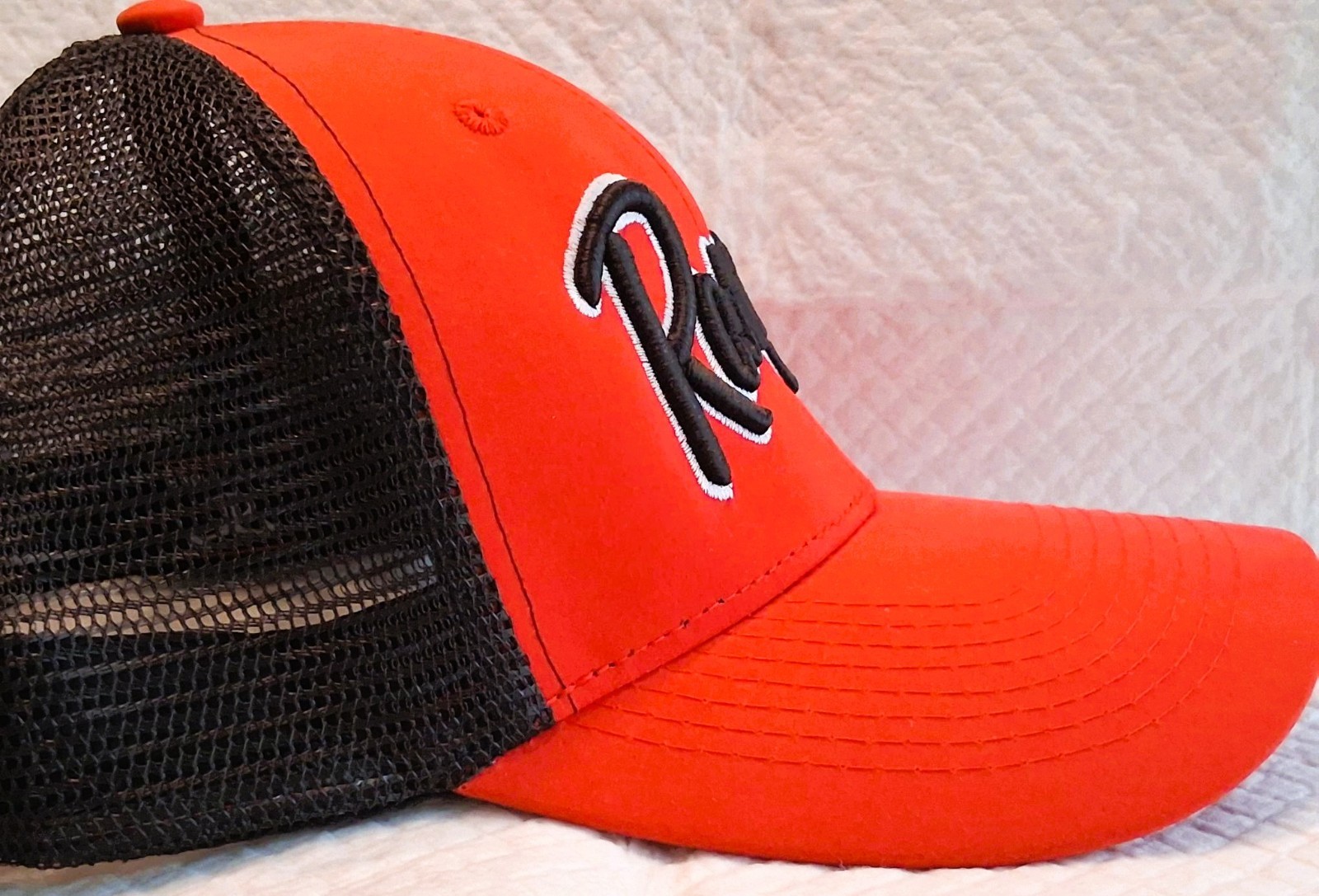 Ranger Boats Summer Hat Red Black White Adjustable – Pre‑Owned Excellent