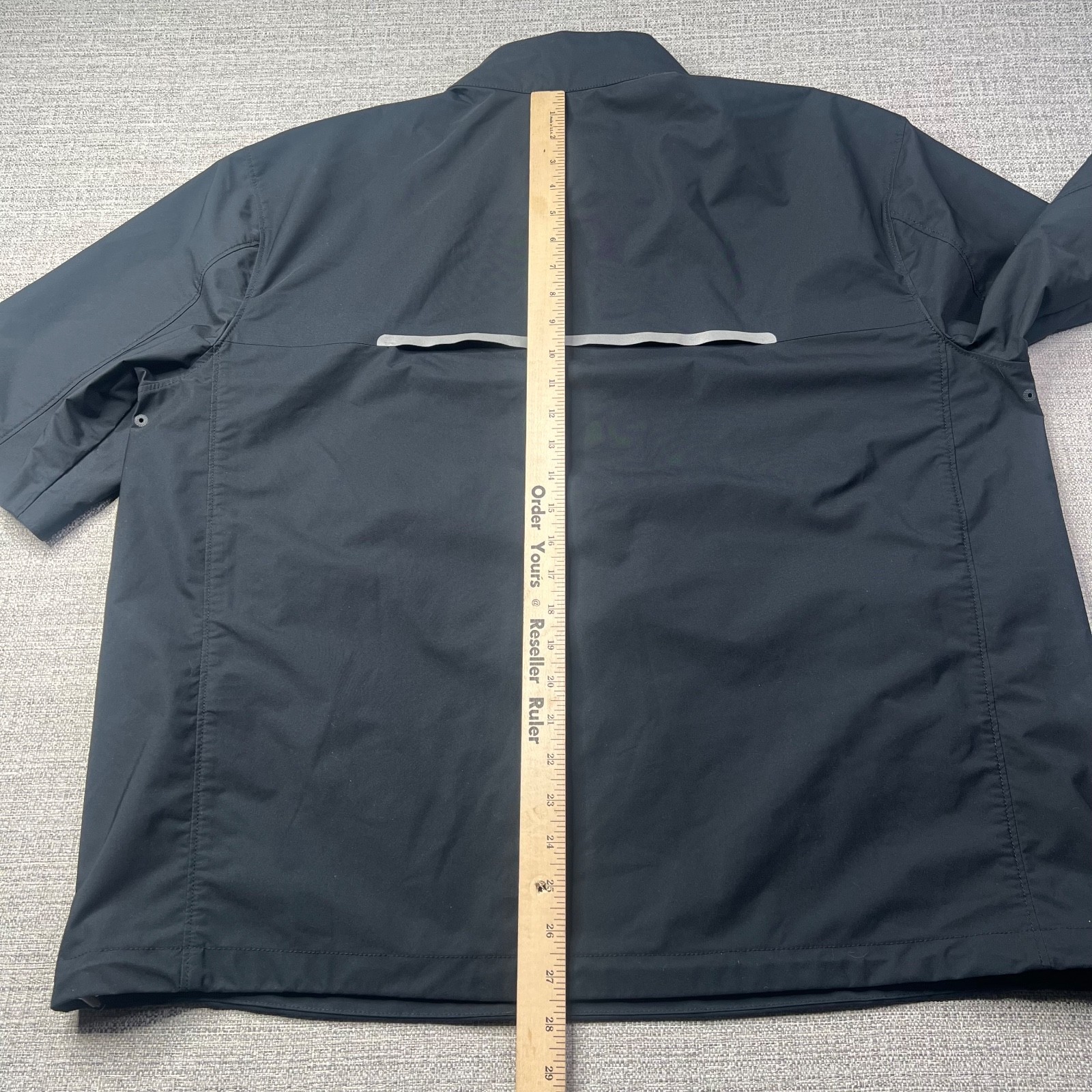 Polo Ralph Lauren Golf Windbreaker Men’s XL Black 1/2 Zip Lightweight Pullover