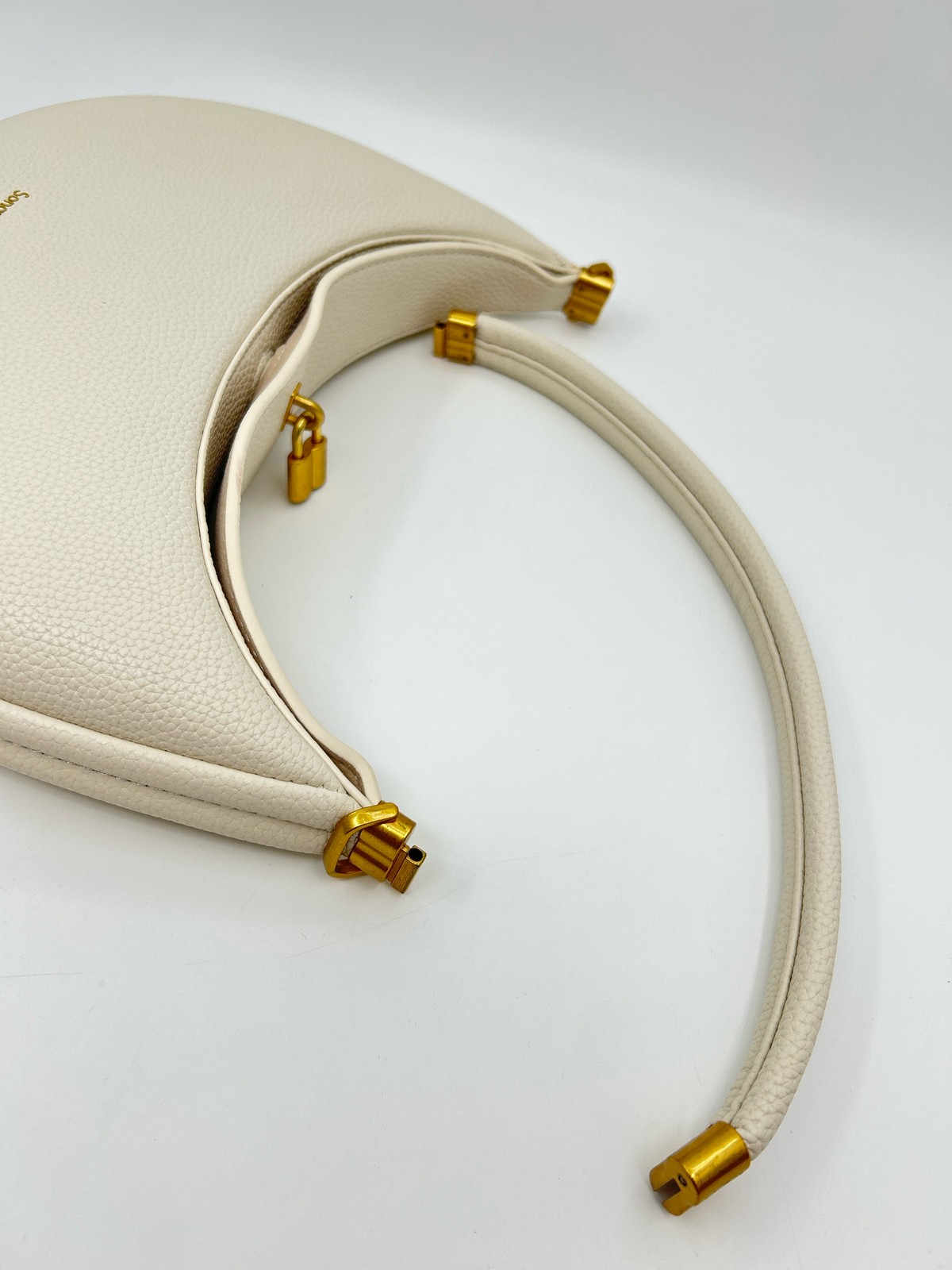 Songmont Luna Bag Convertible Vegan Leather Classic Pockets Ivory Women Purse