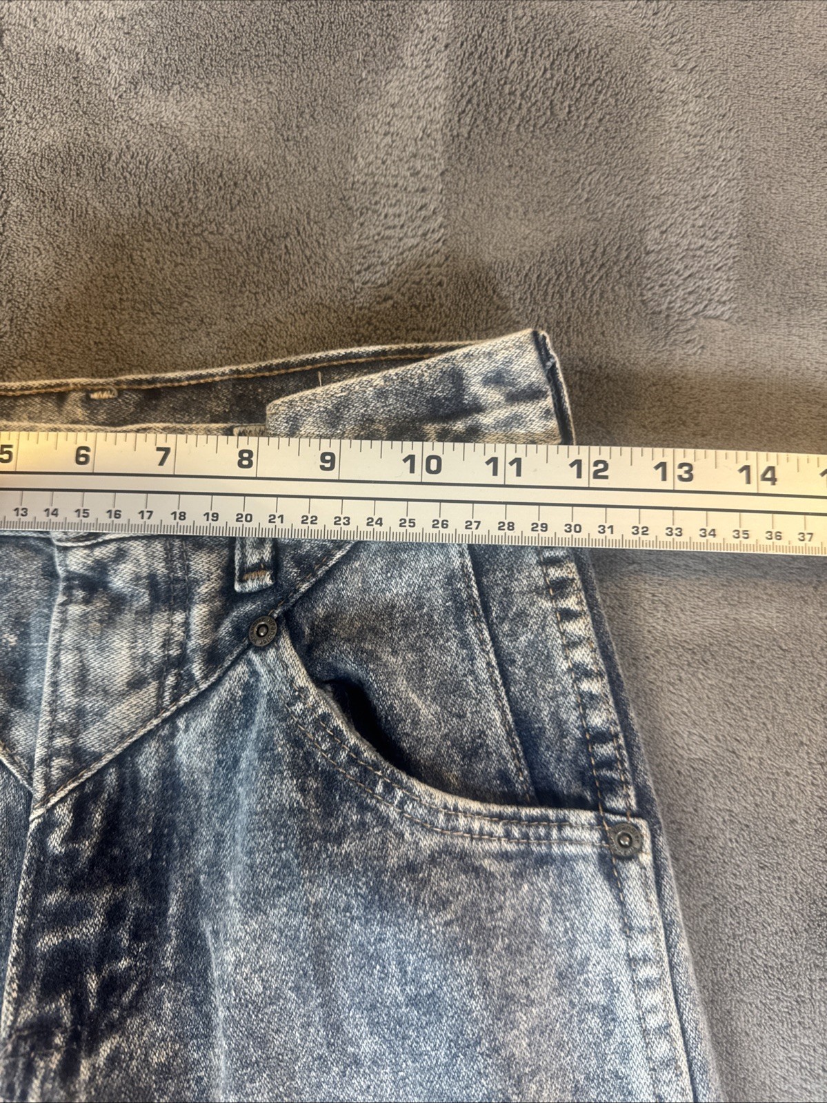 Vintage Wrangler Jeans Womens 10 Western 24×26 Acid Wash 90s 80s USA Cowgirl