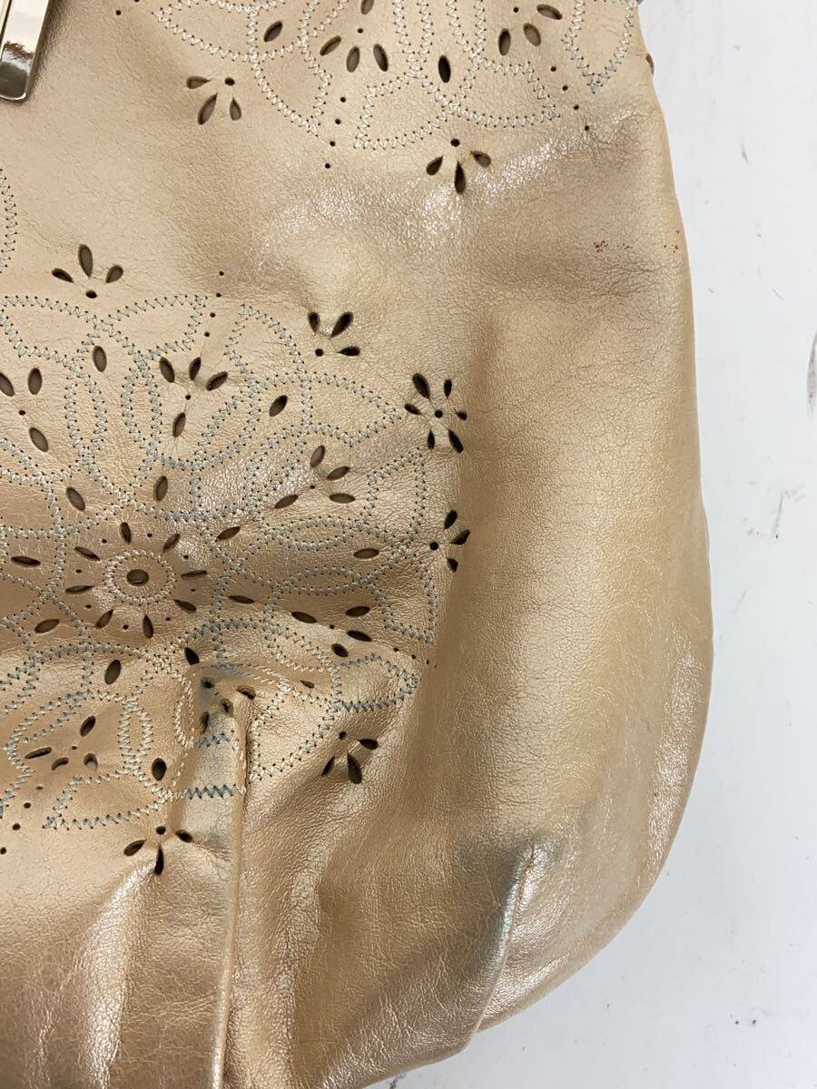 COACH Leather Bag, CRM, Plain, F19624