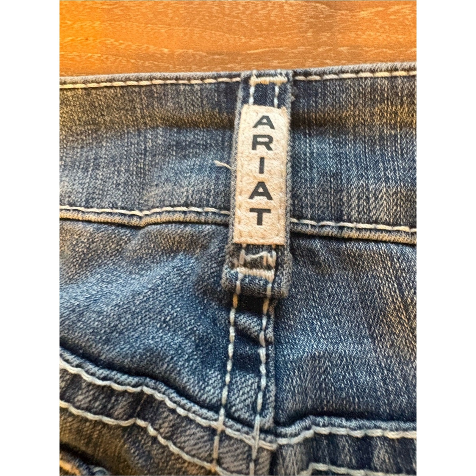 Women’s Ariat R.E.A.L Blue Bootcut Jeans Size 29L