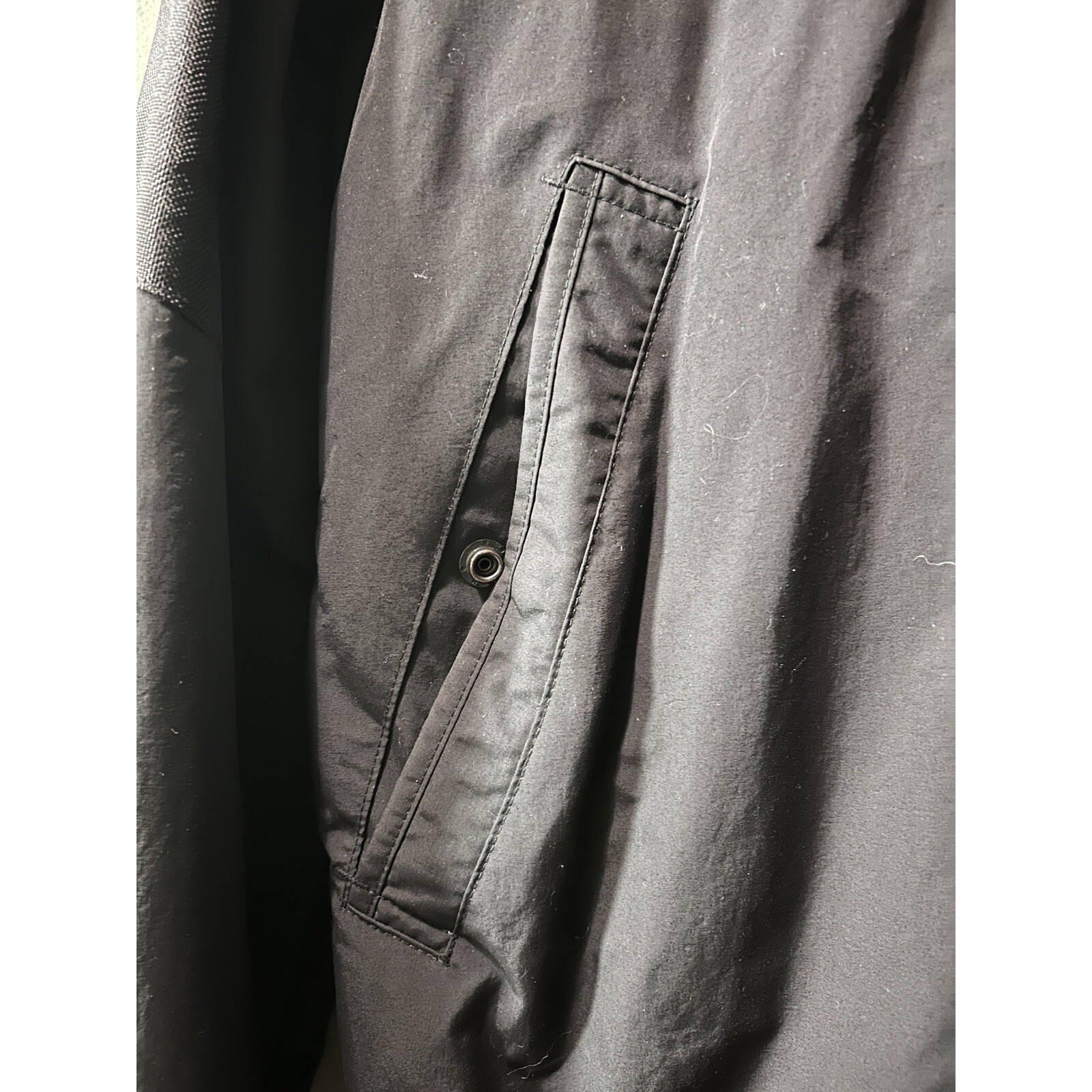 G-Star Raw Men’s Dark Black Meson Full Zip Track Jacket Cafe Racer Members Only