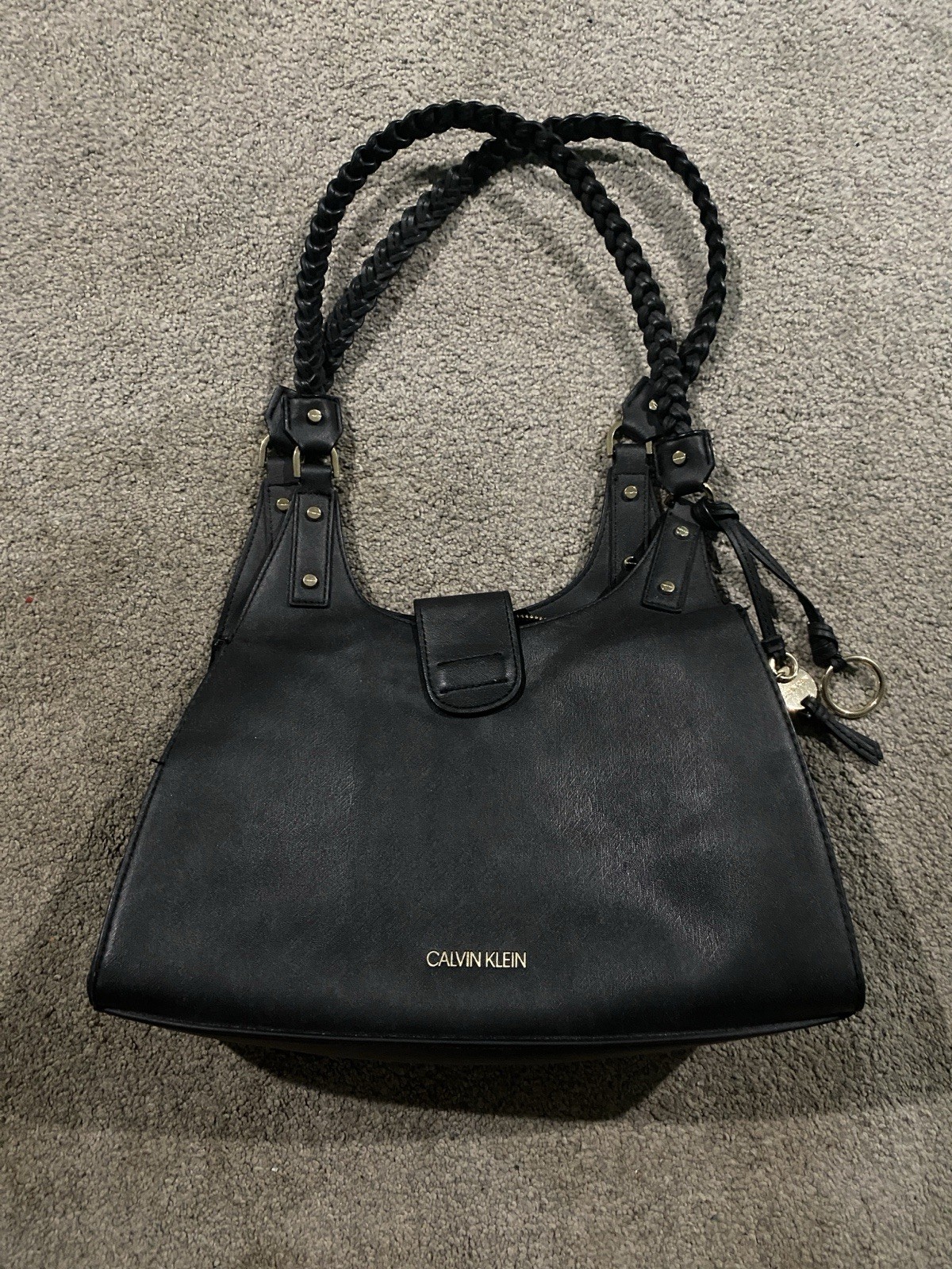 Calvin Klein Medium Black Shelly Bag
