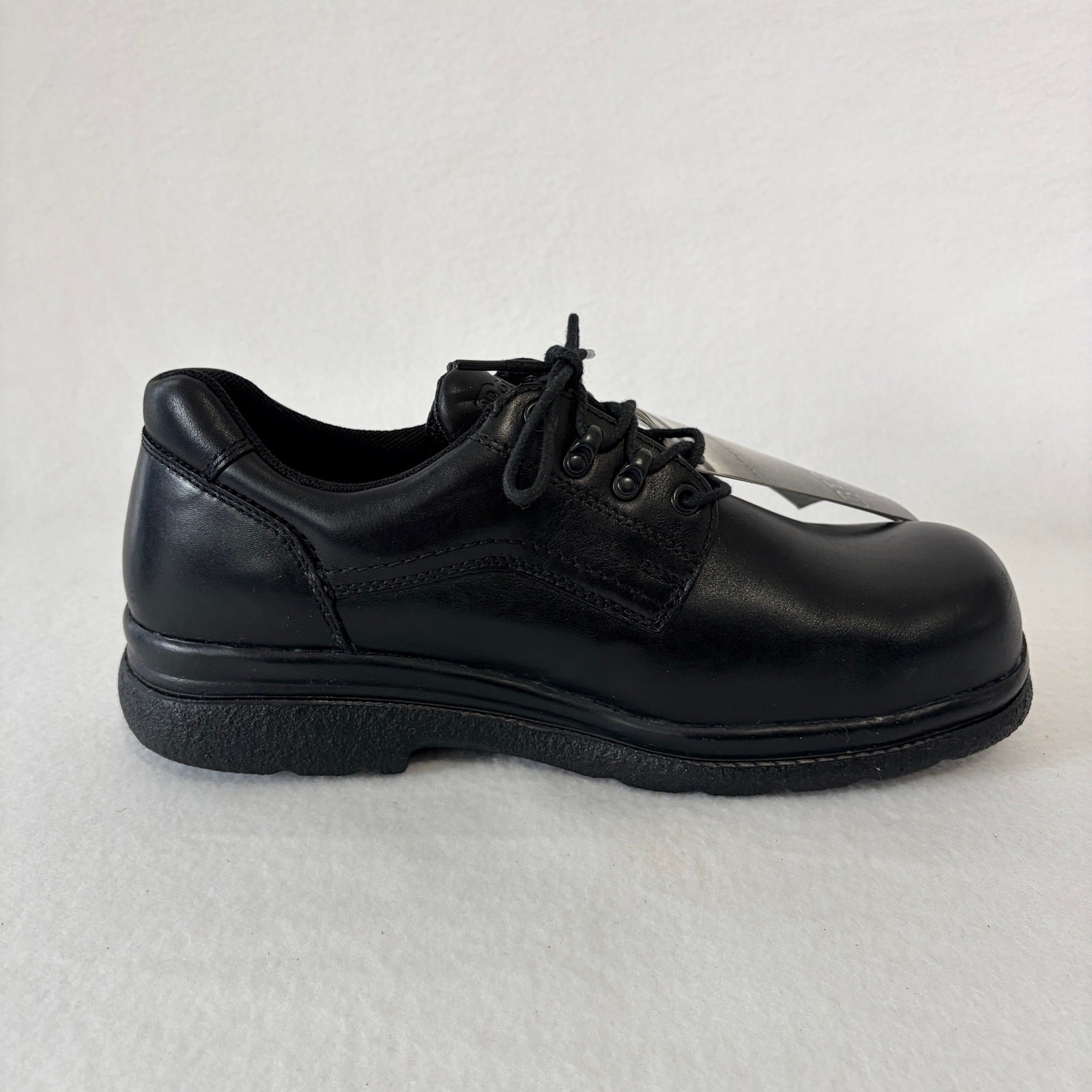 Red Wing Oxford Shoes Men’s 11.5 Black Leather Non Slip Oil Resistant Steel Toe