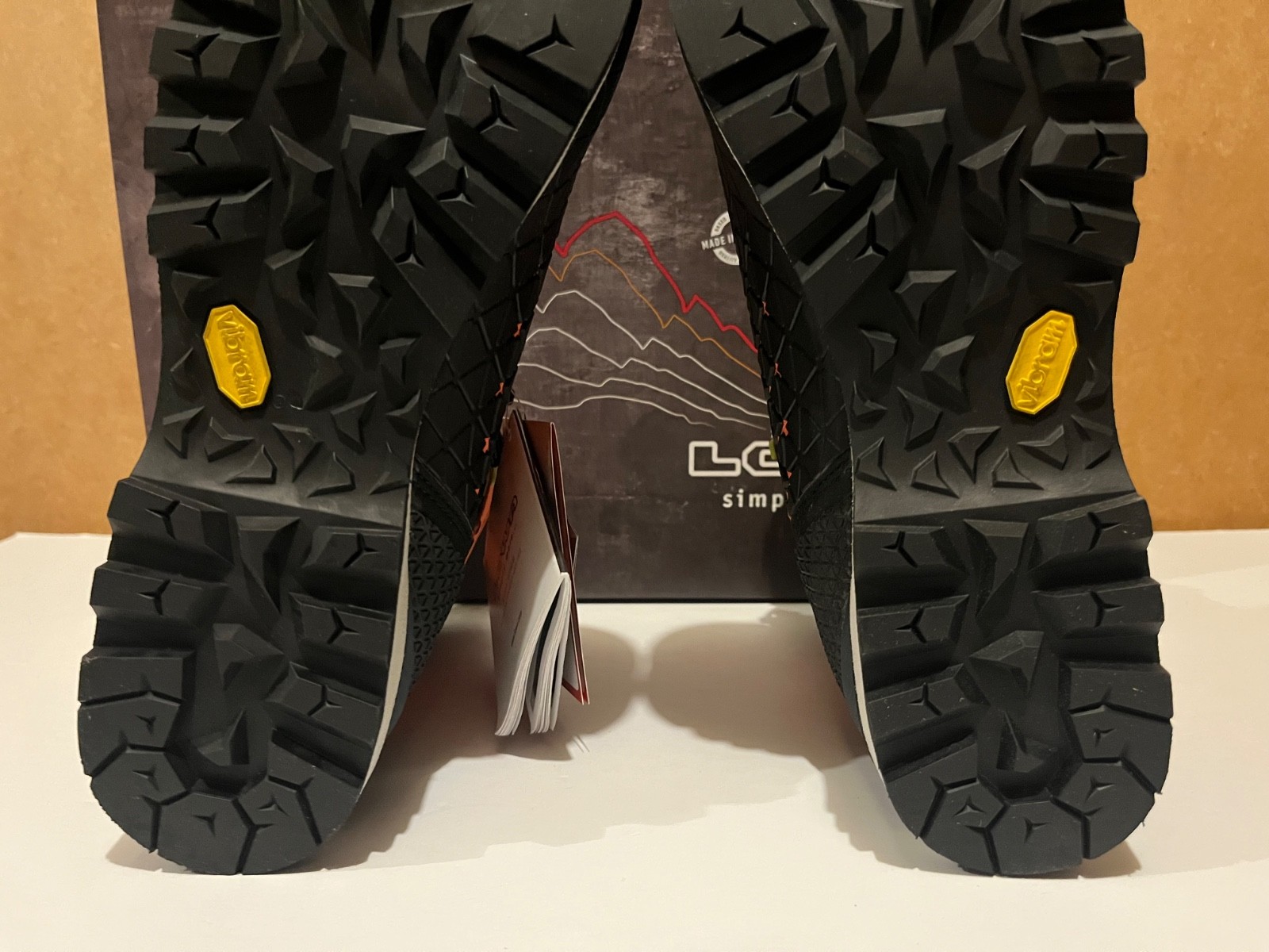 LOWA Alpine SL GTX GoreTex Flame Boots Hiking Trekking Mountaineering MADE ITALY