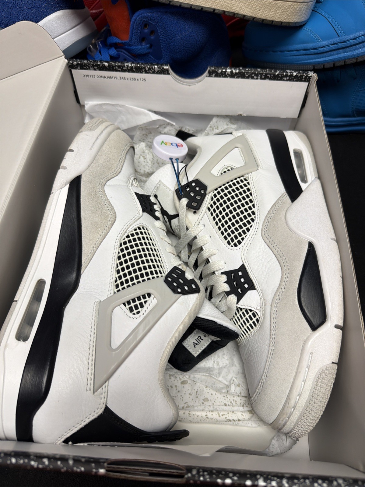 Size 10 – Jordan 4 Retro Mid Military Black