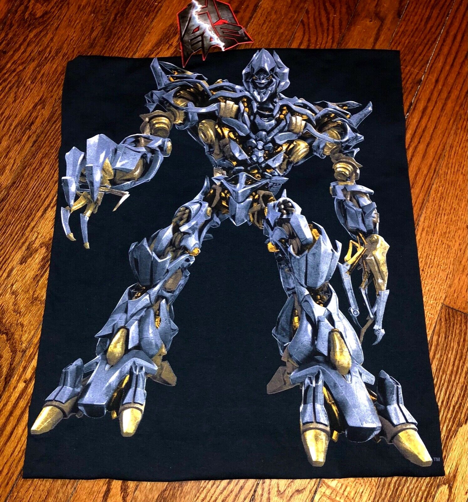 2007 vtg transformers movie y2k90s t-shirt comic Megatron rap hip hop nos xl/2xl