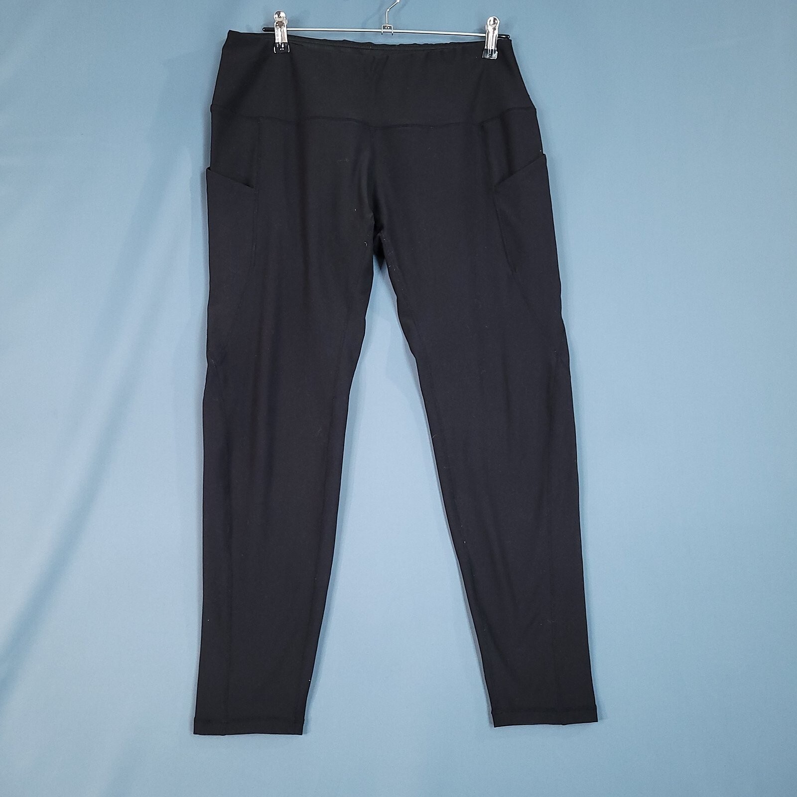 Ododos Women’s Yoga Stretch Skinny Pants Black Size XL