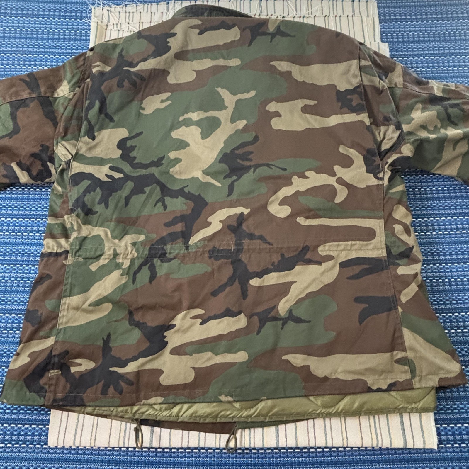 Mil-Tec Sturm Coat Mens 3XL Woodland Camo Cold Weather Field with Liner Military