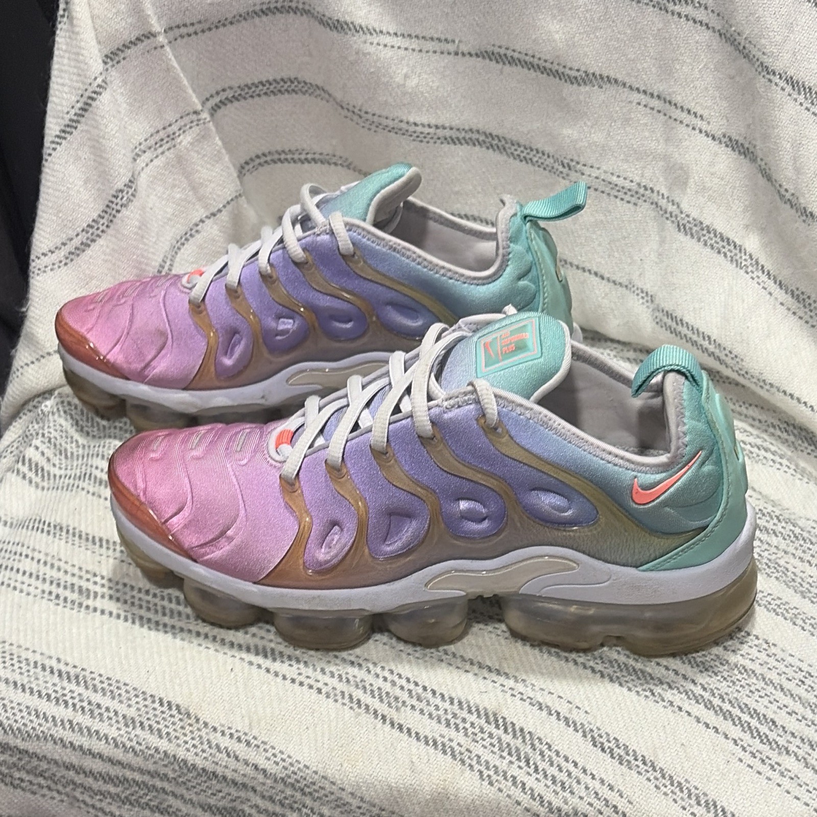 Women’s Nike Air VaporMax Plus “Easter” Multicolor Low Top Lace-Up CW5593-700
