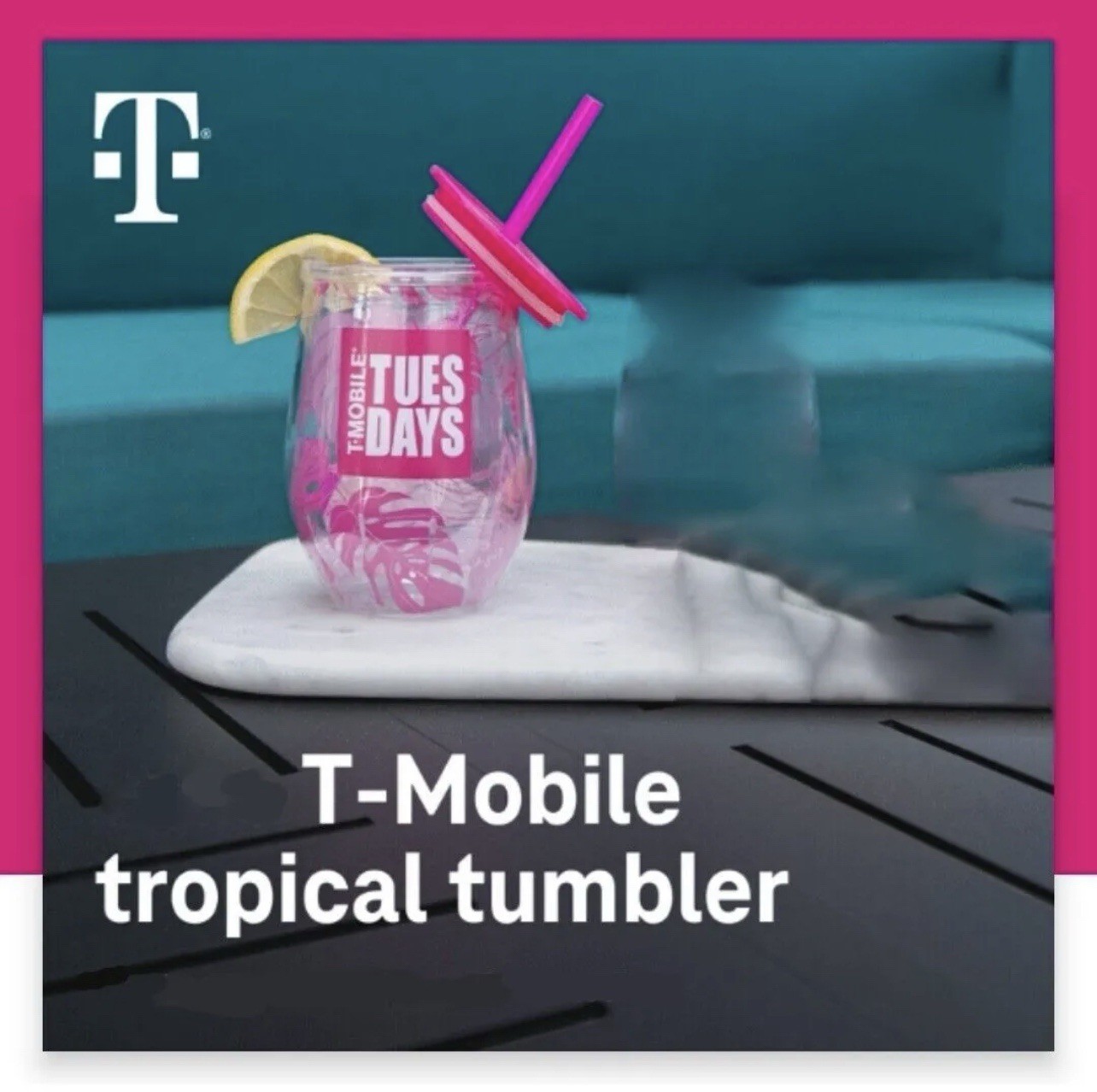 T-Mobile Tuesdays: Oversized Tote Bag, Tumblers, Sunglasses/Lenses, Baseball Hat