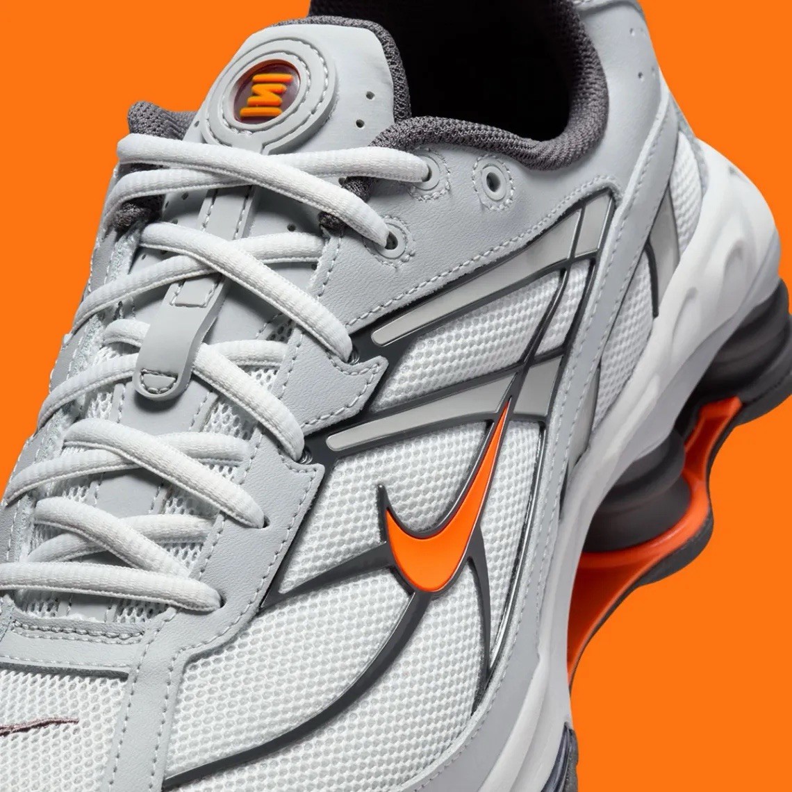 Nike Shox Ride 2 Photon Dust Grey Orange Running Sneakers IO4296-004 Men’s Sizes