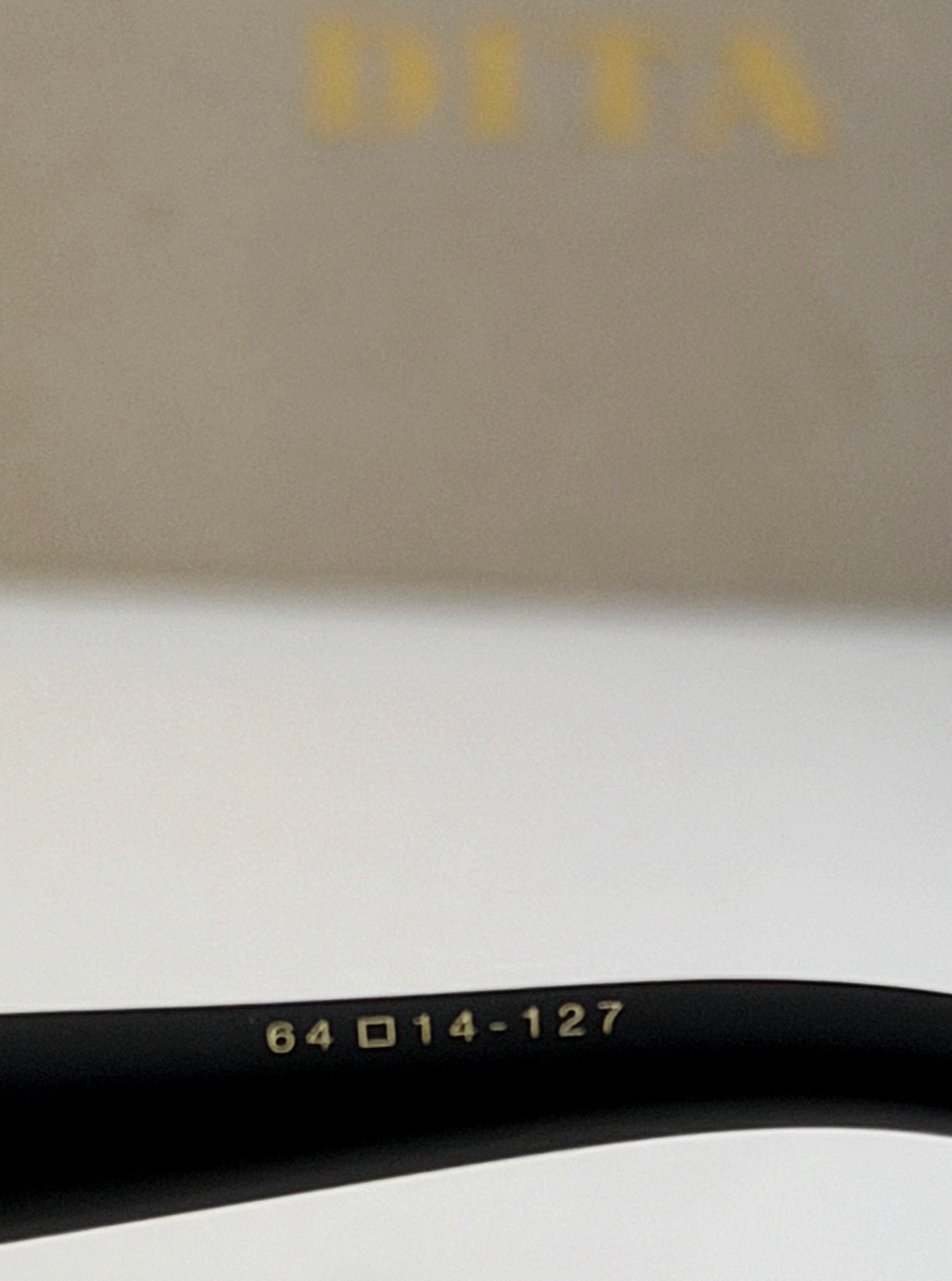 DITA Mach-Five Sunglasses Black Gold Gray Gradient 64mm DRX-2087-A-BLK-GLD NEW