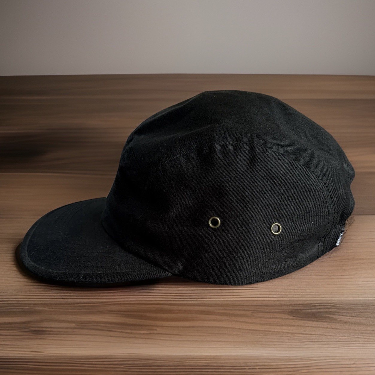 OBEY PROPAGANDA Hat Adult OS Black Icon Star Logo 5 Panel Adjustable Camper Cap