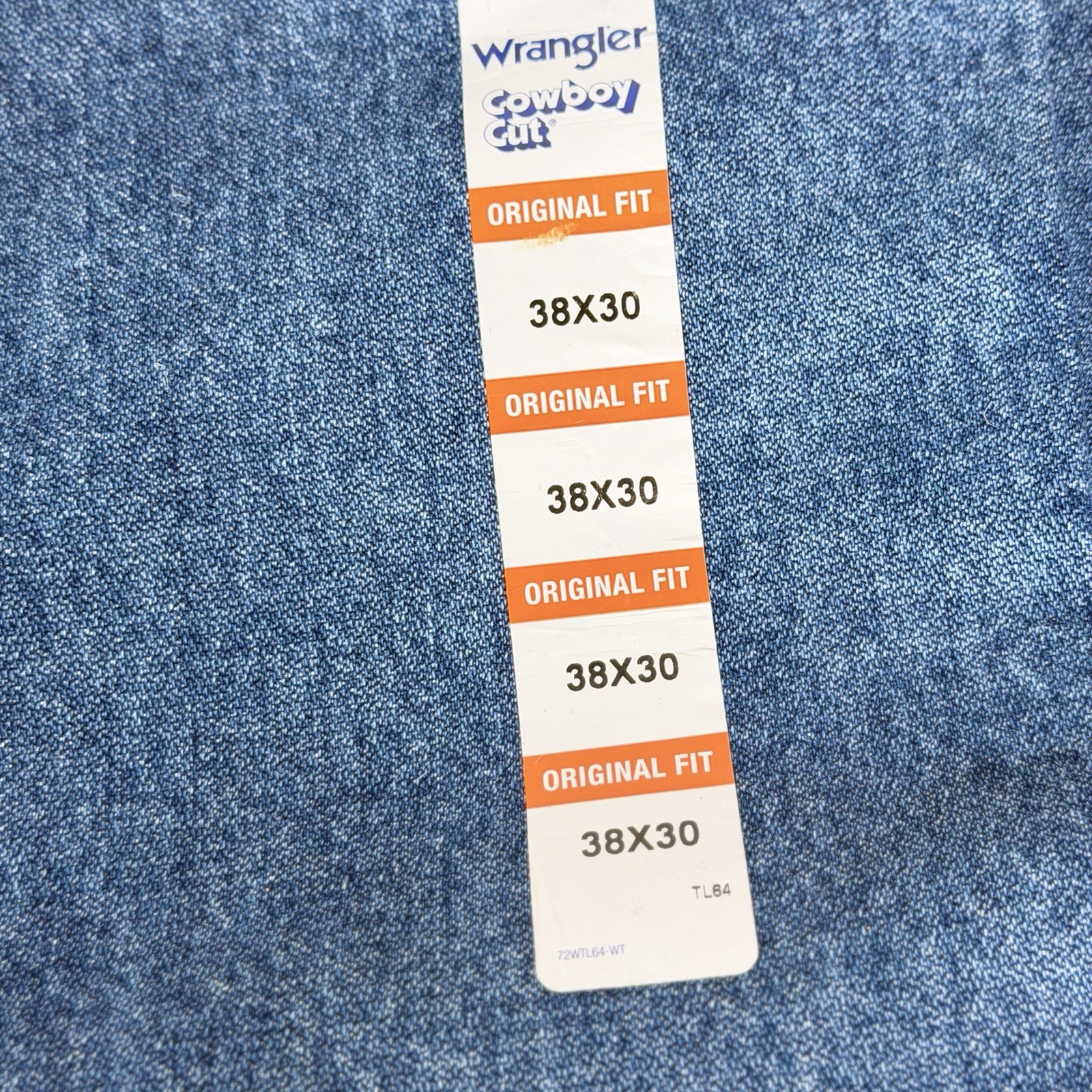 Wrangler Jeans Mens Cowboy Cut 13MWZ Pro Rodeo Rigid Indigo Denim Original Fit