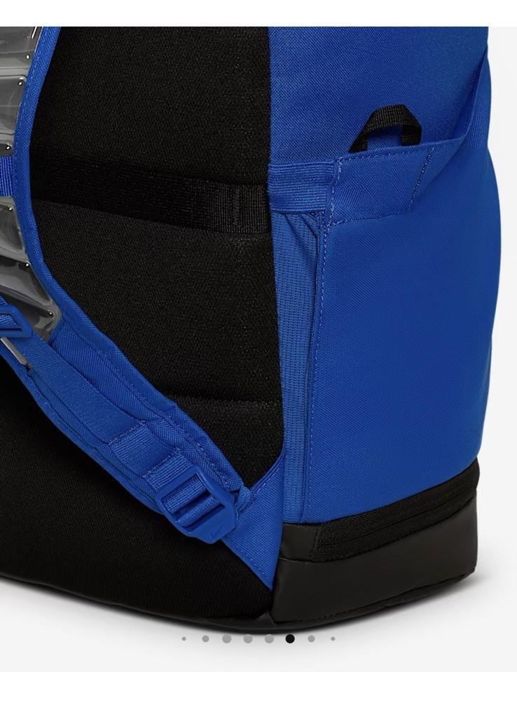 Nike Varsity Elite Unisex Backpacks (32L) Game Royal/Black Free Shipping NWT