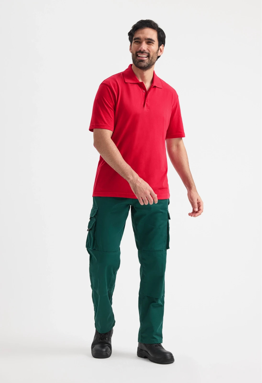 3 PACK Uneek Unisex Active Poloshirt Casua UC105 Staff Workwear Polo Shirt