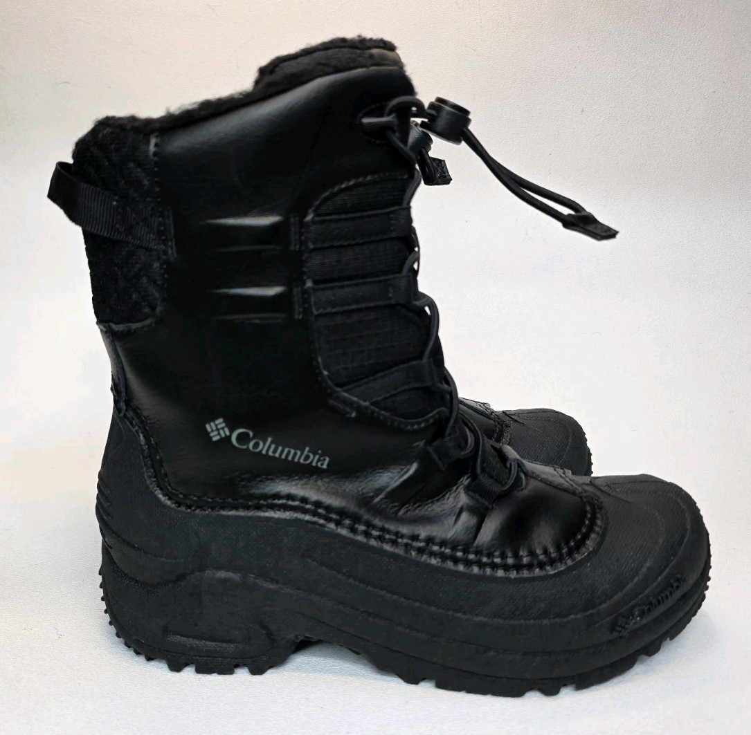 Columbia Youth Size 6 Bugaboot Celsius Waterproof Boots Unisex Black
