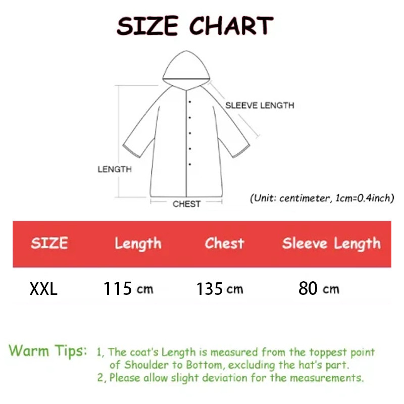 Men Black Waterproof Long Raincoat Hooded Trench Jacket Outdoor Hiking Rain Coat