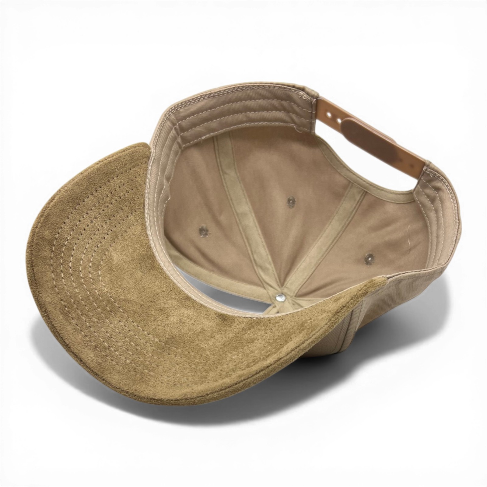 Cotton Baseball Cap Snapback Adjustable Dad Visor Hat Faux Suede Bill Men Women