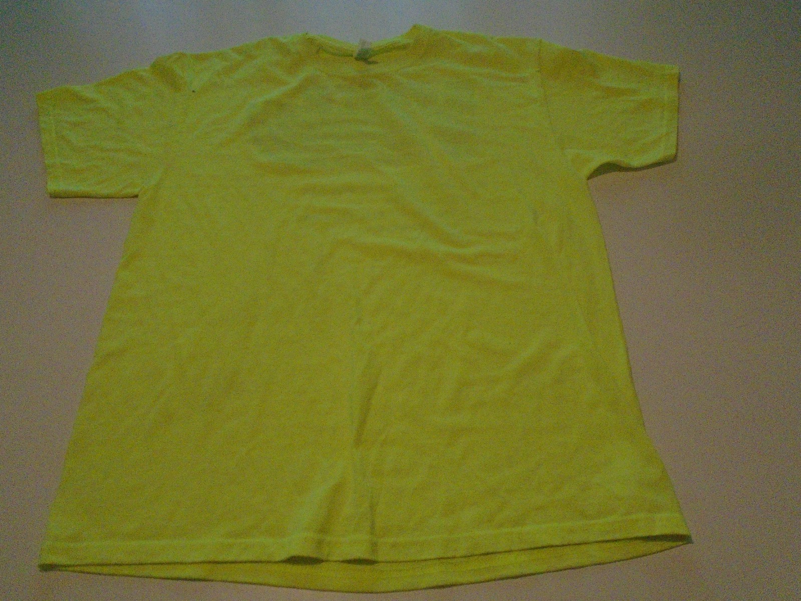 Vasco Asphalt Paving T-Shirt Construction Workwear Tee mens L yellow hi vis