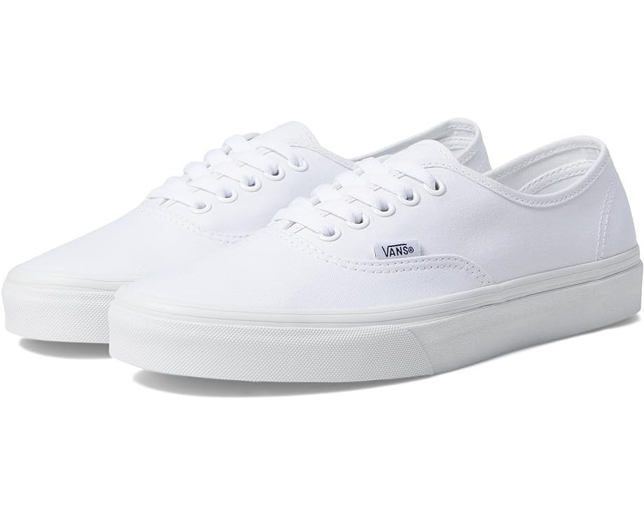 Vans Authentic True White Canvas Skate Shoes Unisex Sneakers Men/ Women