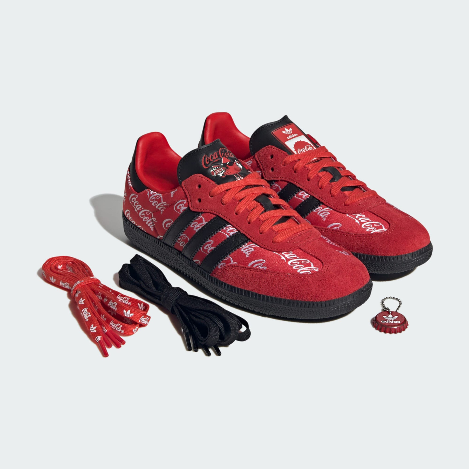 Coca-Cola × adidas Samba OG None Core Black KH6893 Men’s Size