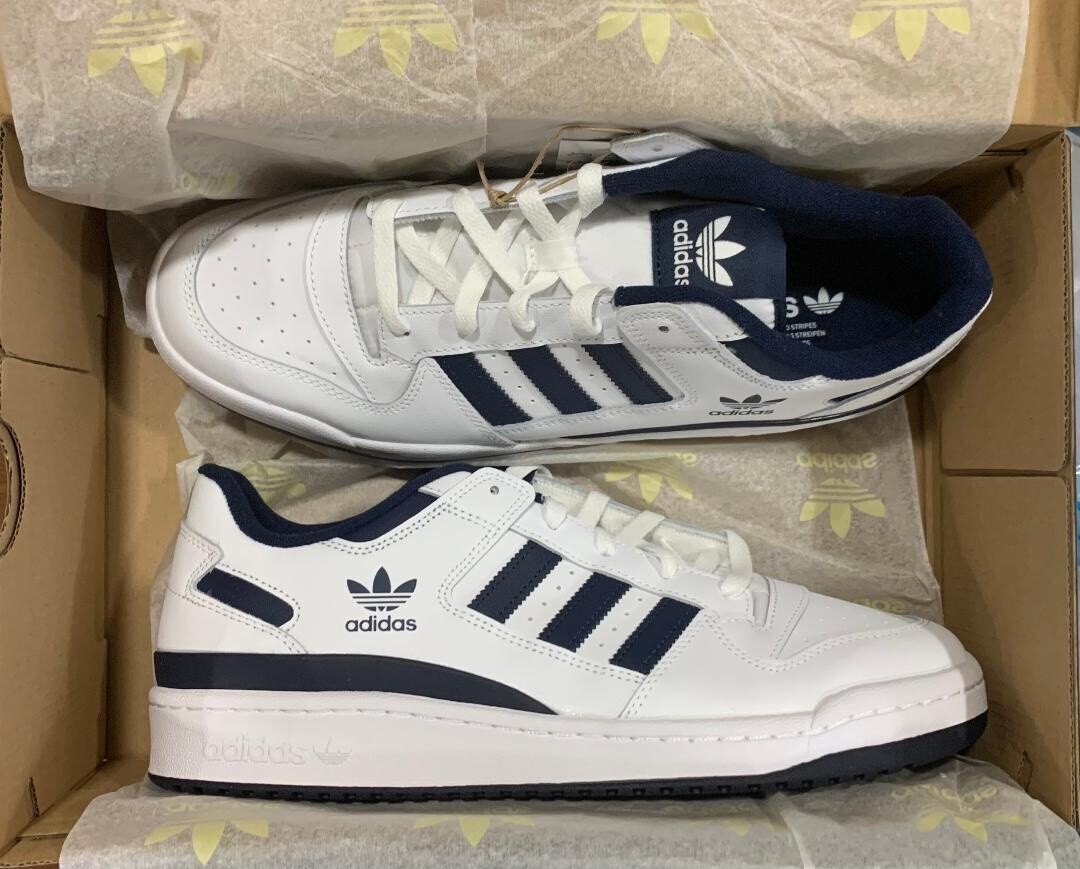 Adidas Forum Low Trainers Mens Sneaker Shoes IF9824 Size 12 New
