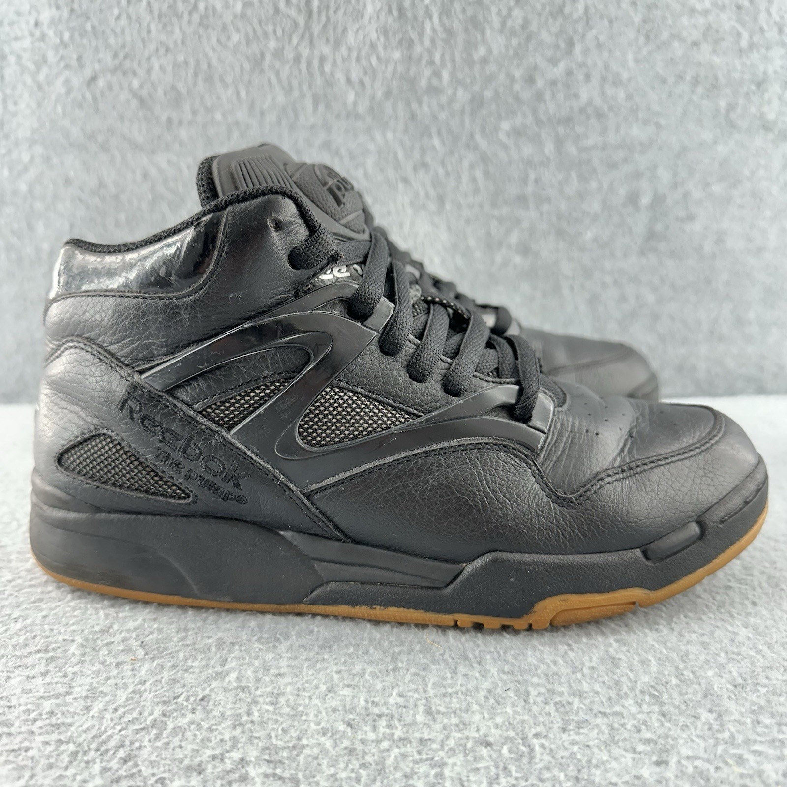 Reebok x Juun.J Pump Omni Zone II Shoes Black Gum Sneakers Mens Size 7