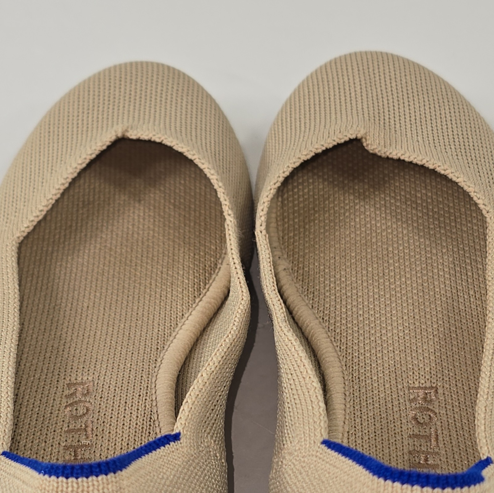 Rothy’s The Pointed Toe Knitted Slip On Women’s Flat Shoes US SIZE 6 Portobello.