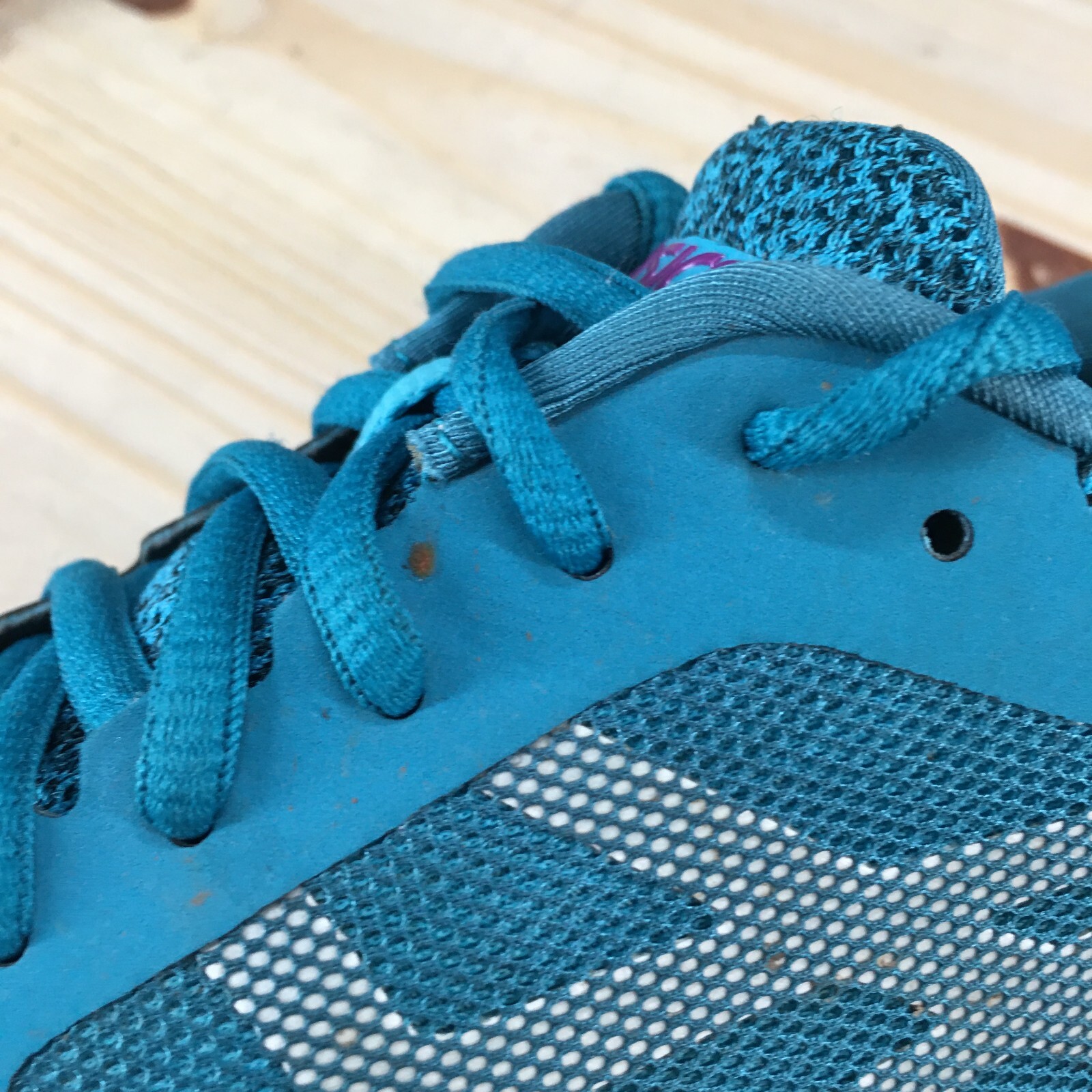 Asics Shoes Womens 9 Road Hawk Ff Running Sneakers Blue Lace Up Low Top T7D7N