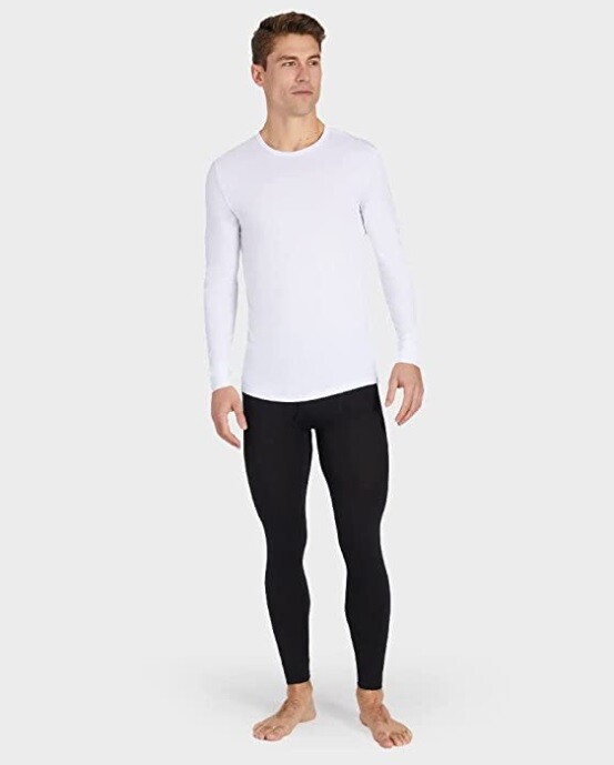 32 Degrees Heat Men’s 2-Pack Baselayer Thermal Long Sleeve Crew Neck Top-Variety