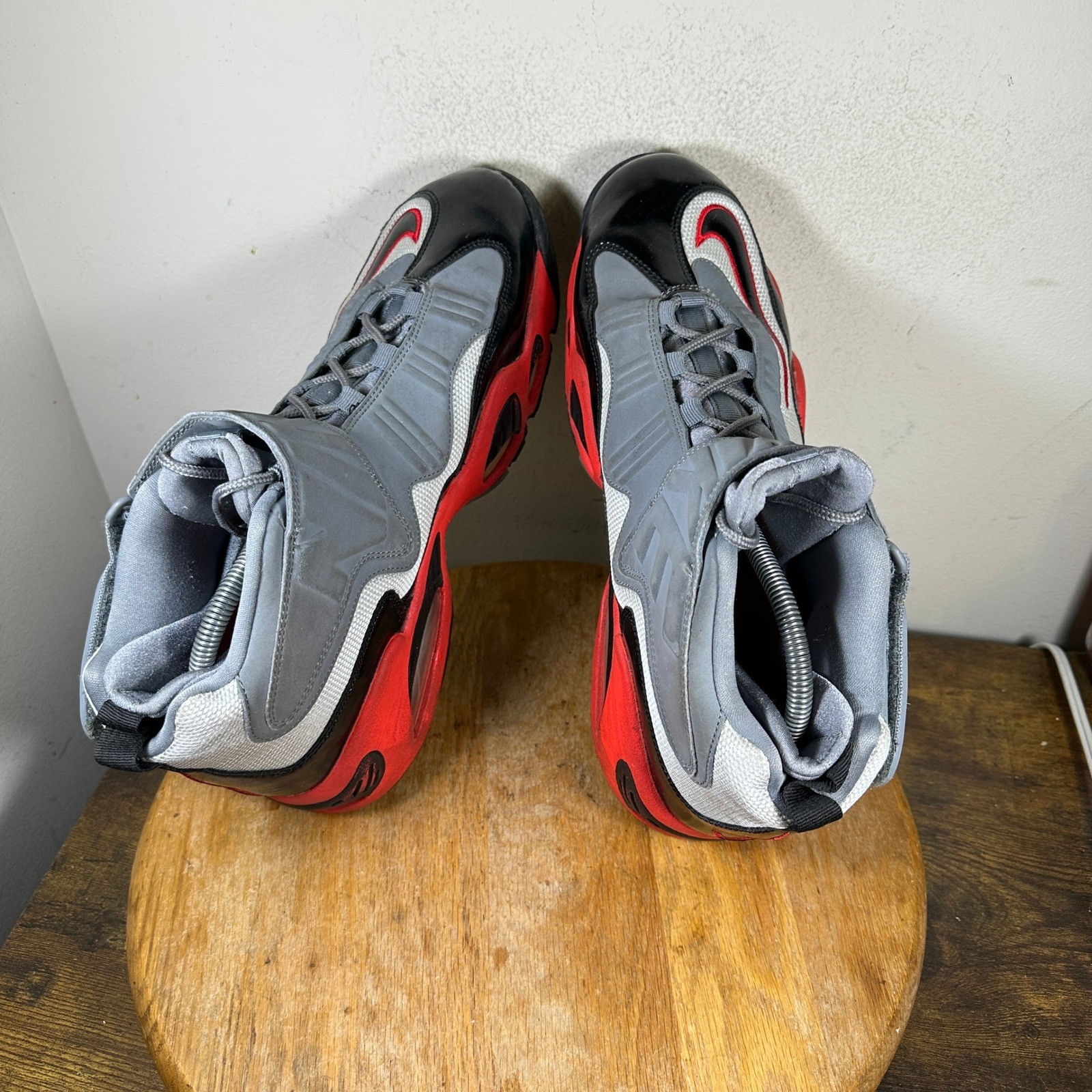 Nike Air Max Griffey Max 1 Pimento Silver Black New Red 354912-007 Mens 12
