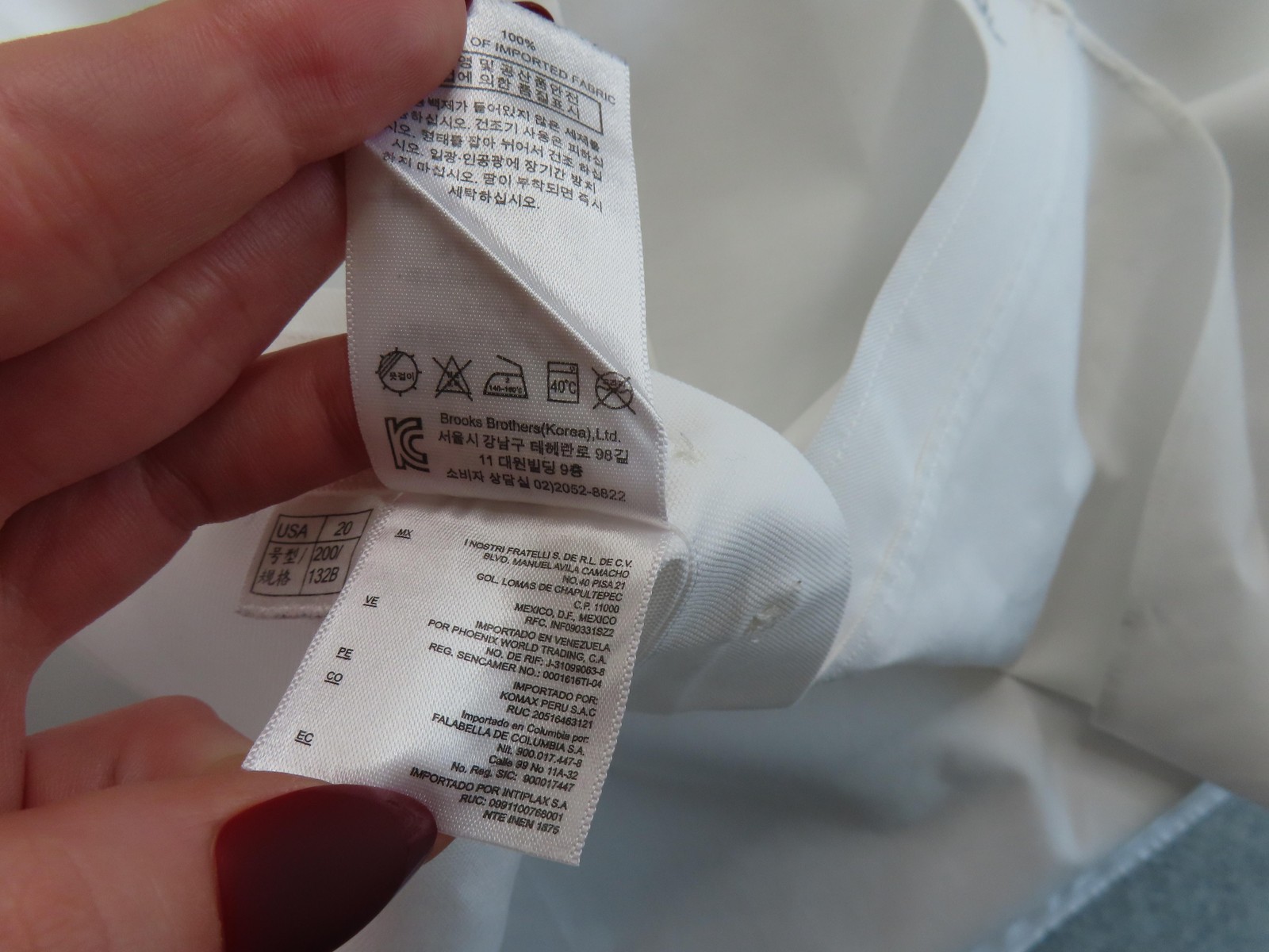 Brooks Brothers Shirt Mens 20 36/37 White Solid Madison Dress Oxford USA Cotton