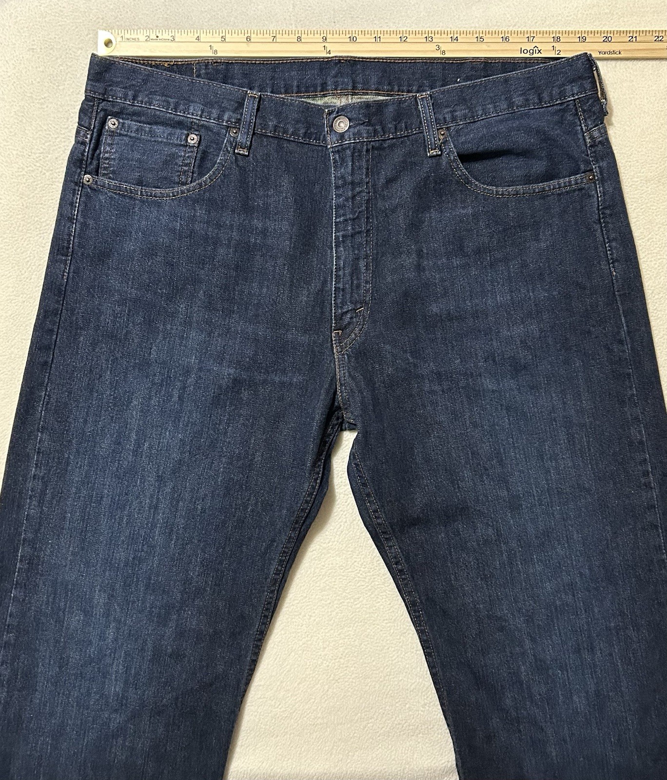 Levi’s 569 Jeans Men’s 38×32 Blue Relaxed Straight Leg Denim