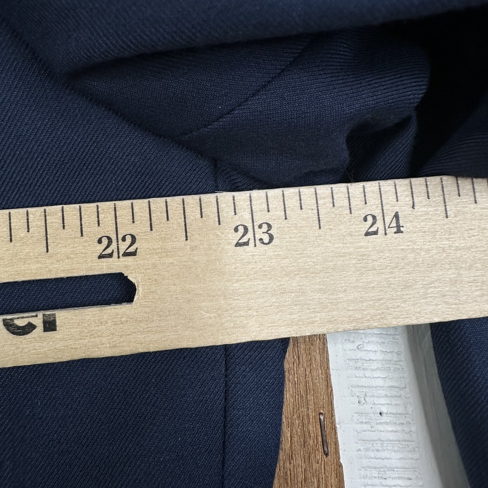 Michael Kors Suit Mens 50R Navy Blue Sport Fabric Pants 38×30 Flat Front Solid