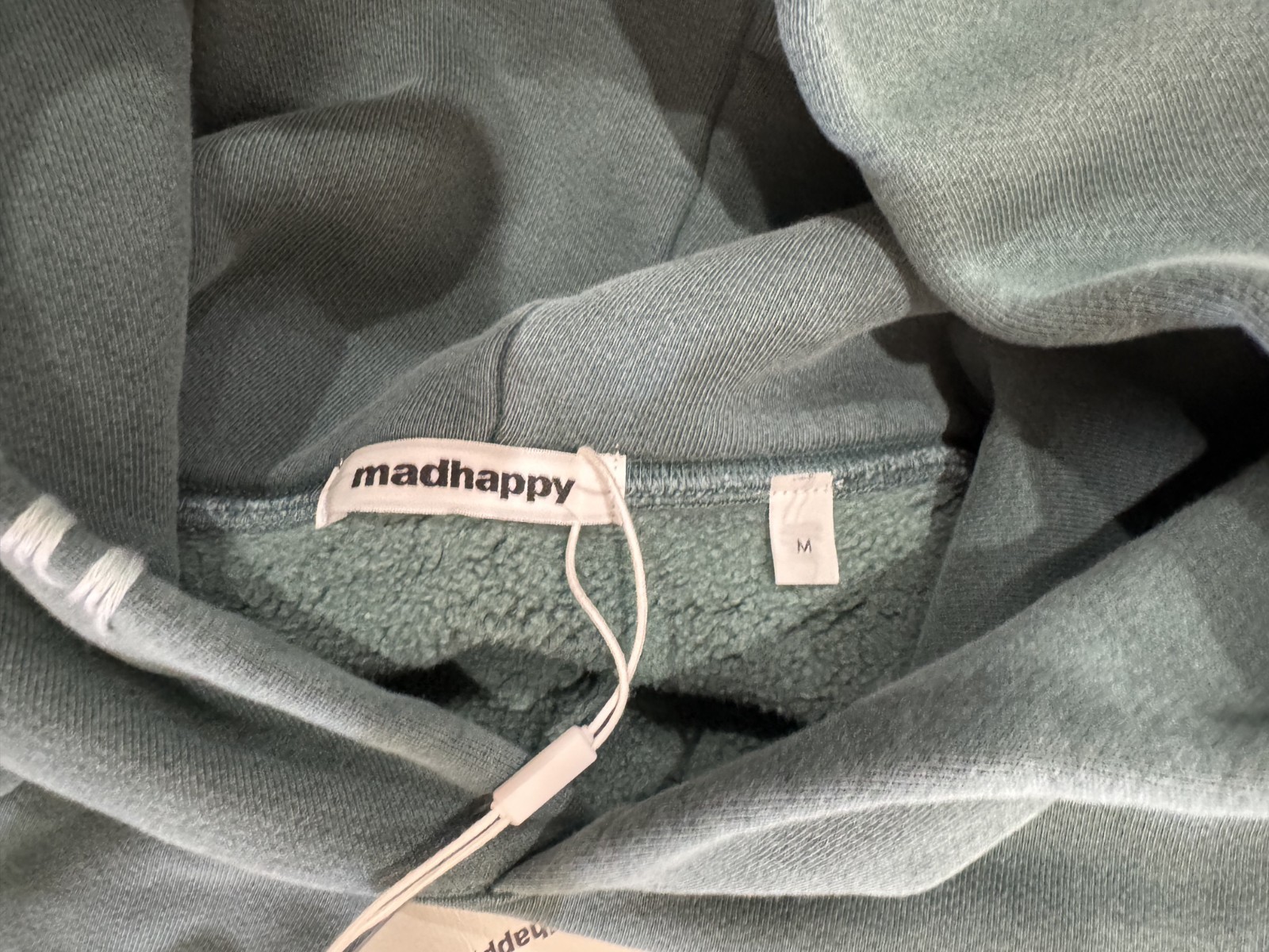 Madhappy Classic Fleece Hoodie Medium Juniper Brand New