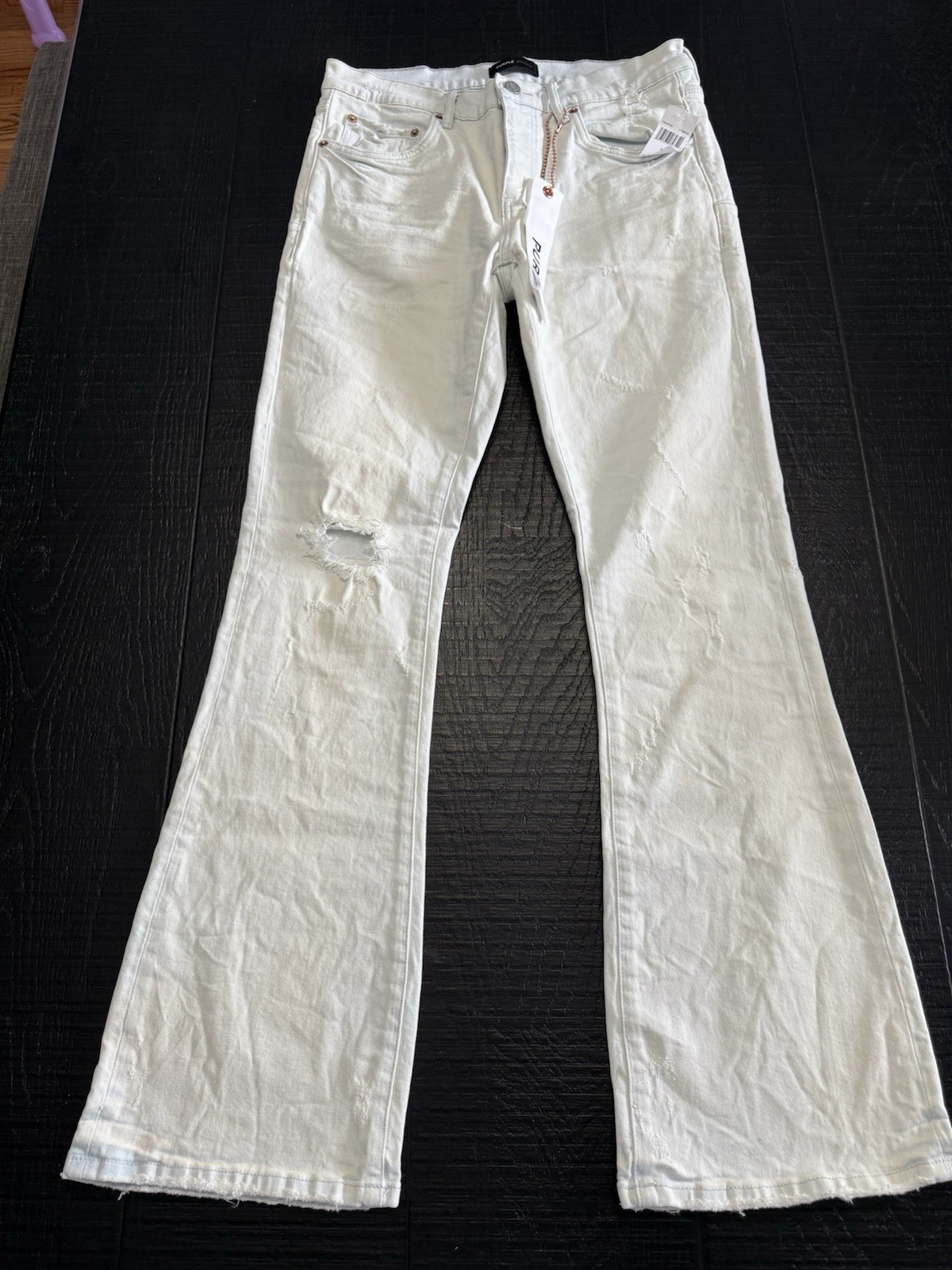 Purple Brand Jeans P004 Skinny Flare White Men’s Size 32