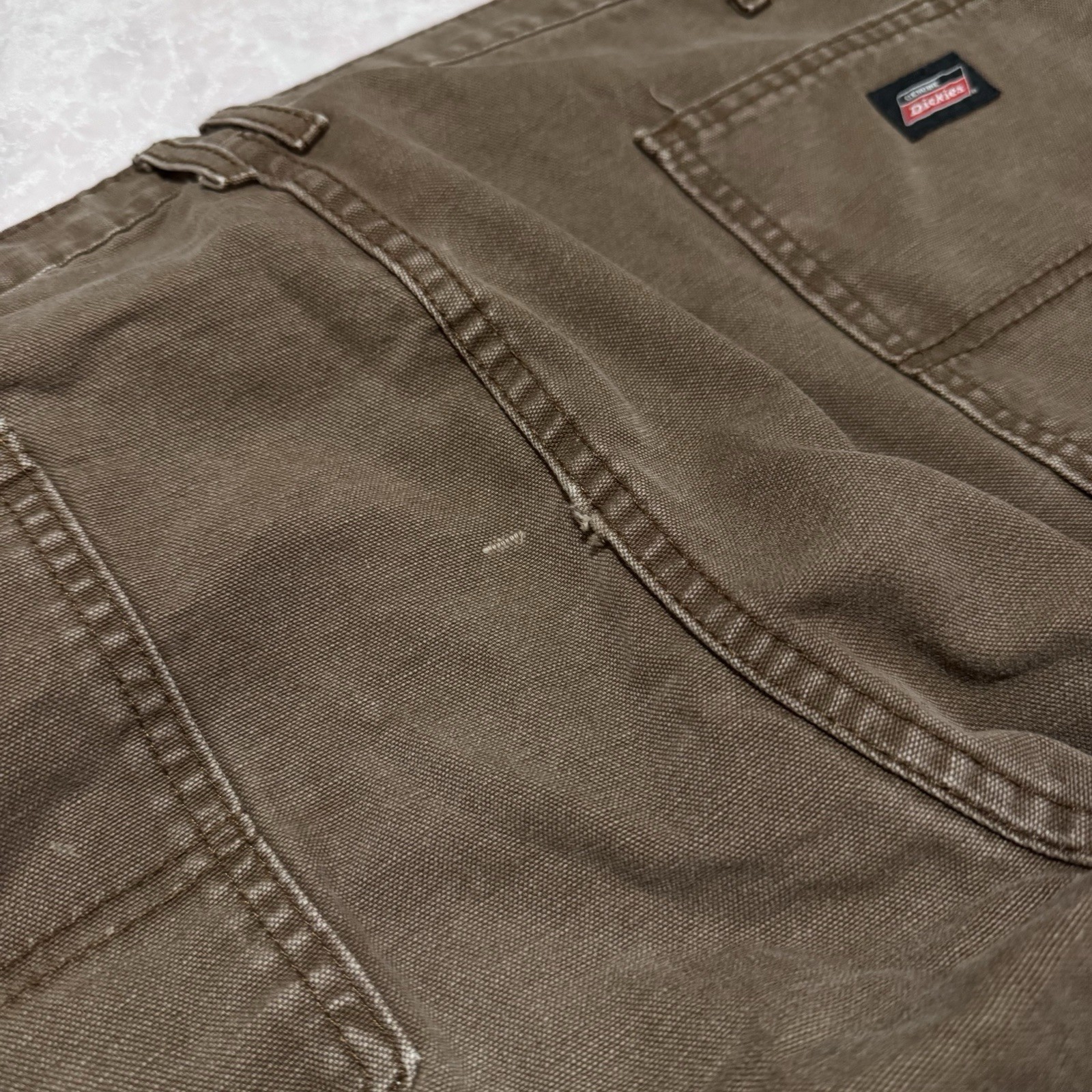 Dickies Men’s Brown Carpenter Jeans – Size 42×30