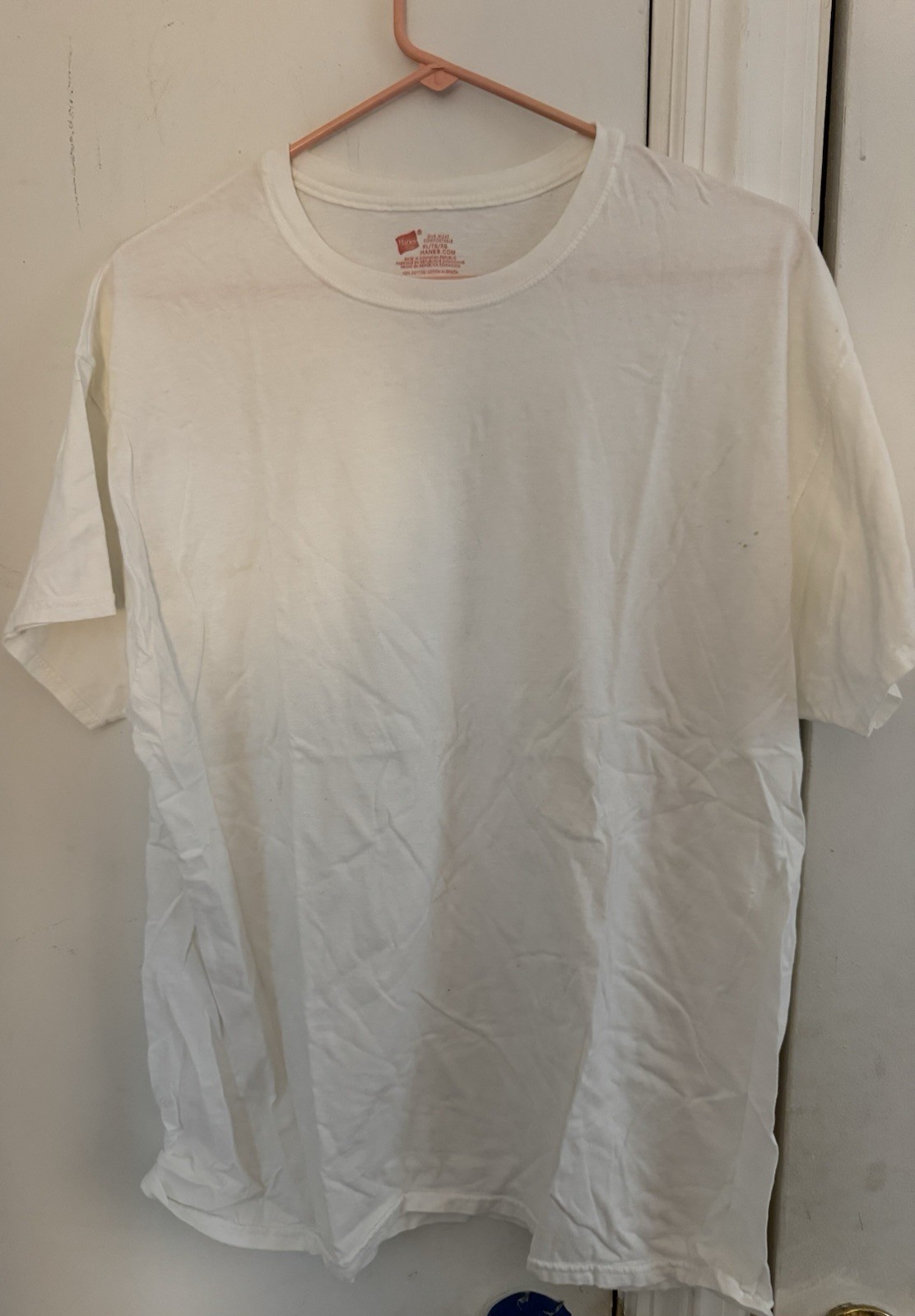 Hanes FreshIQ ComfortSoft Crewneck Classic T-Shirt, Size XL