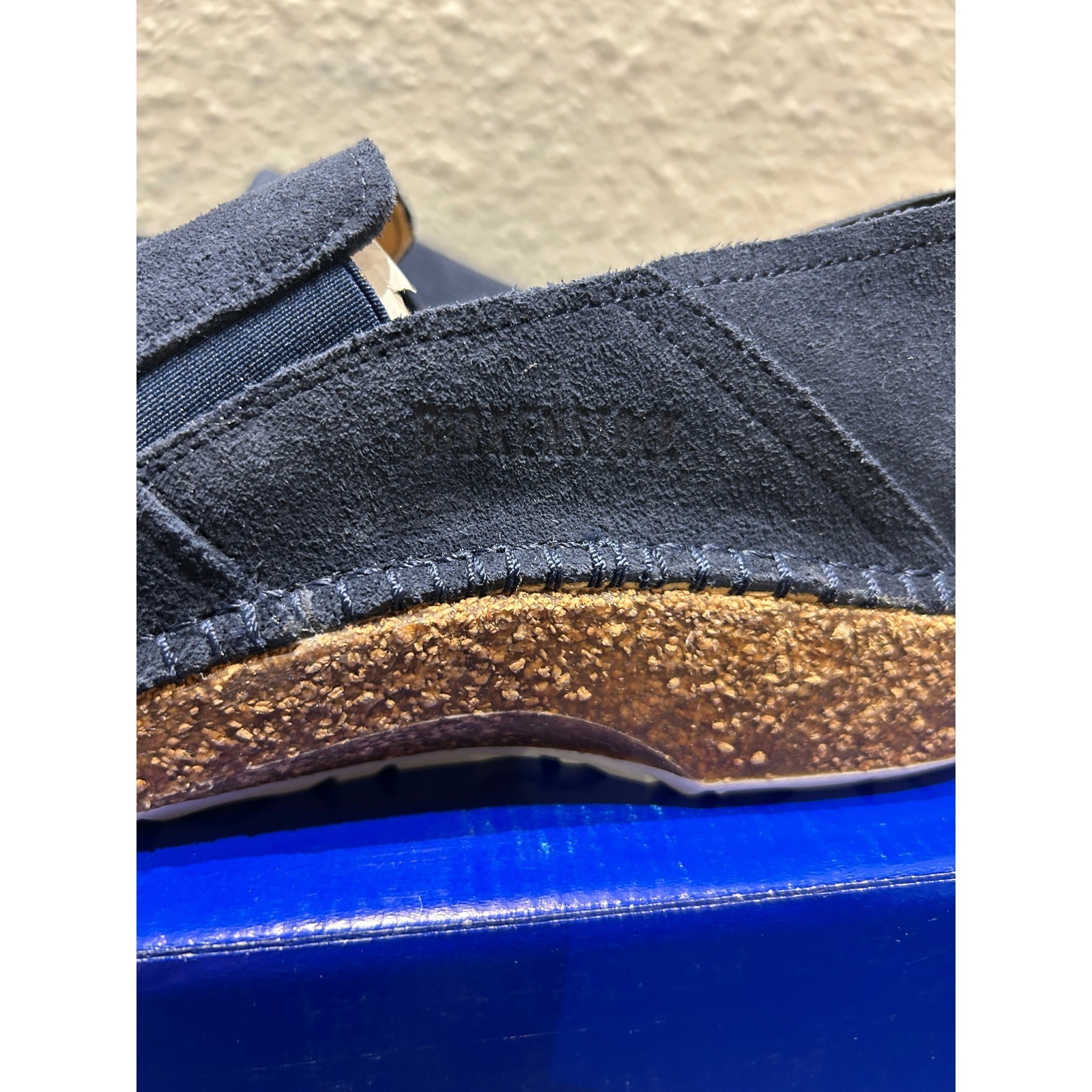 Birkenstock Callan Suede Navy EU 40 US L9 M7 Unisex