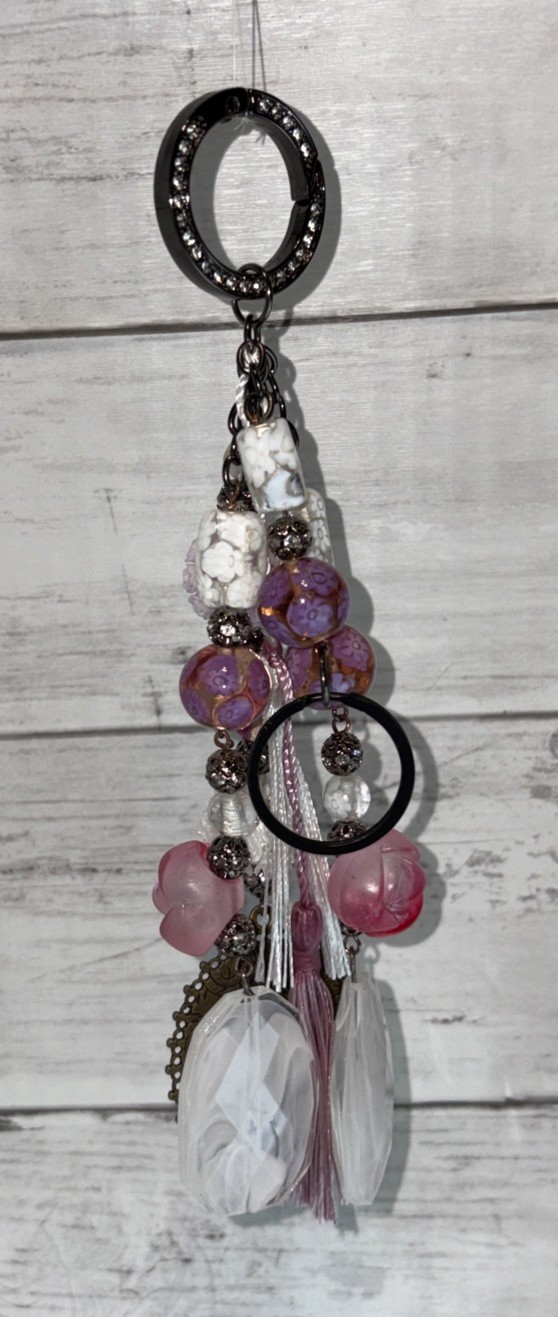Purse Charm✨Bag Charm✨Bag Swag✨Handmade Bling Keychain✨Handbag Jewelry✨NWT